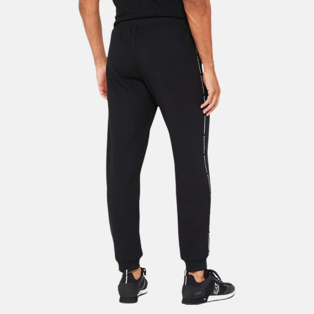 Мъжки памучни панталони EA7 Emporio Armani Sweatpants 6DPP95 PJZZZ 1200 Black