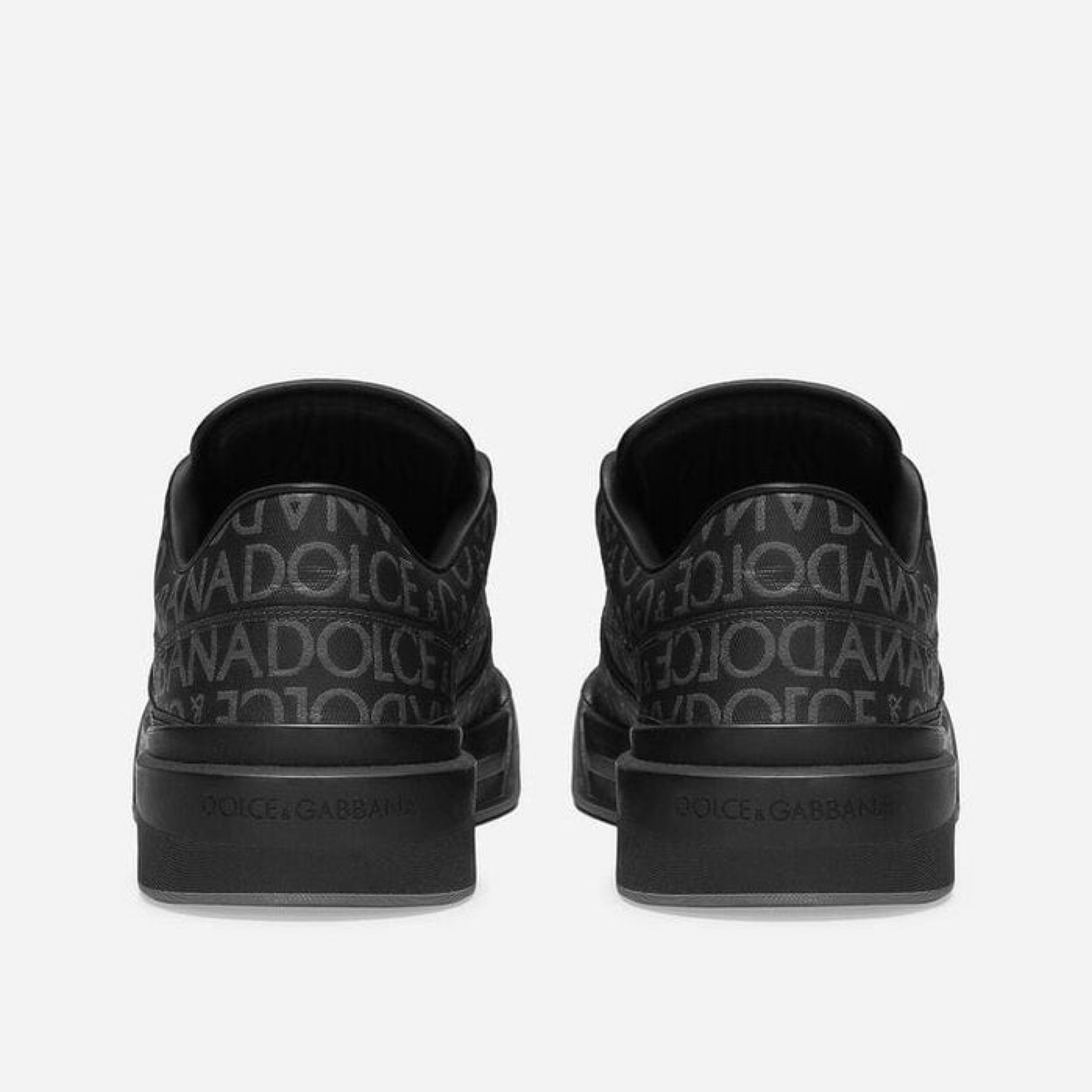 Мъжки кецове Dolce & Gabbana New Roma Men Sneakers CS2036 AM924 8B969 Heel View