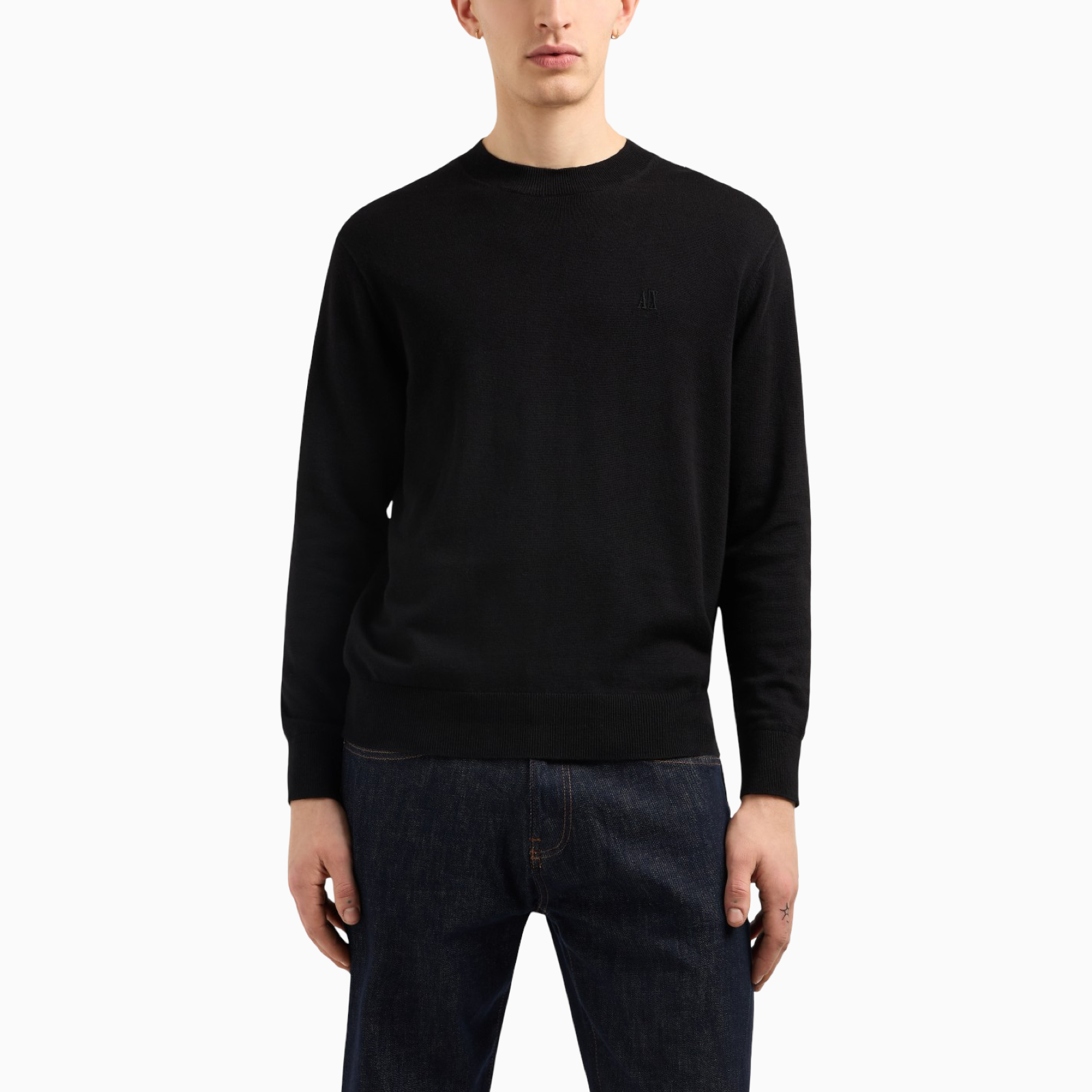 Мъжки пуловер Armani Exchange Men Sweater XM000338 AF12291 Front View