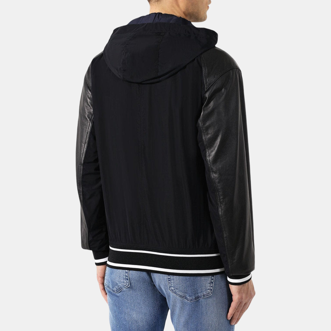 Мъжко черно яке Dolce & Gabbana Men Blouson Jacket