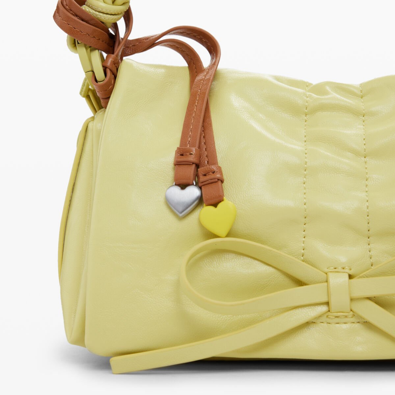 Дамска жълта чанта Desigual Women Handbag 25WAXPCU 4013U Close-Up