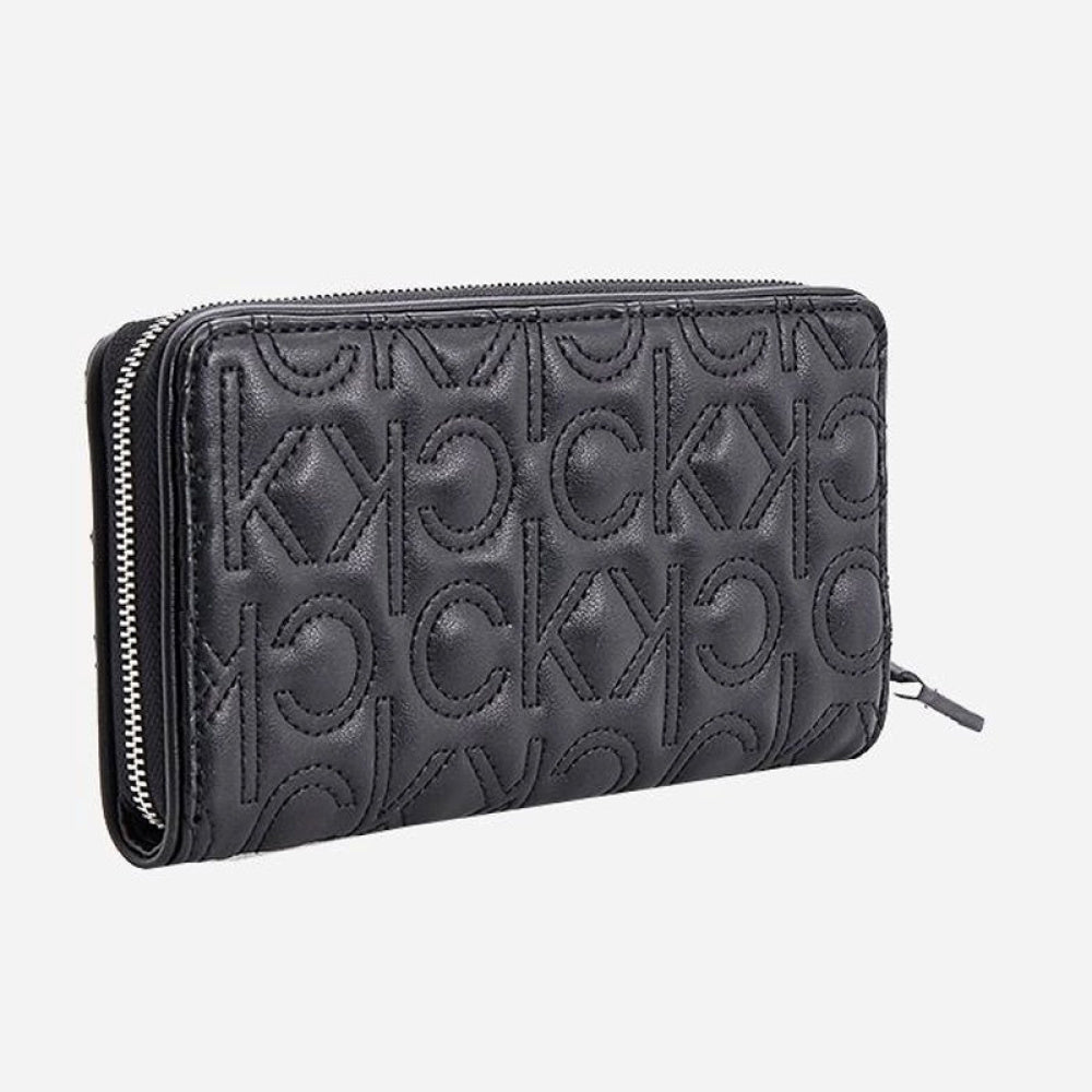 Дамско клъч портмоне в черно Women’s clutch wallet Calvin Klein K60K608607 Black