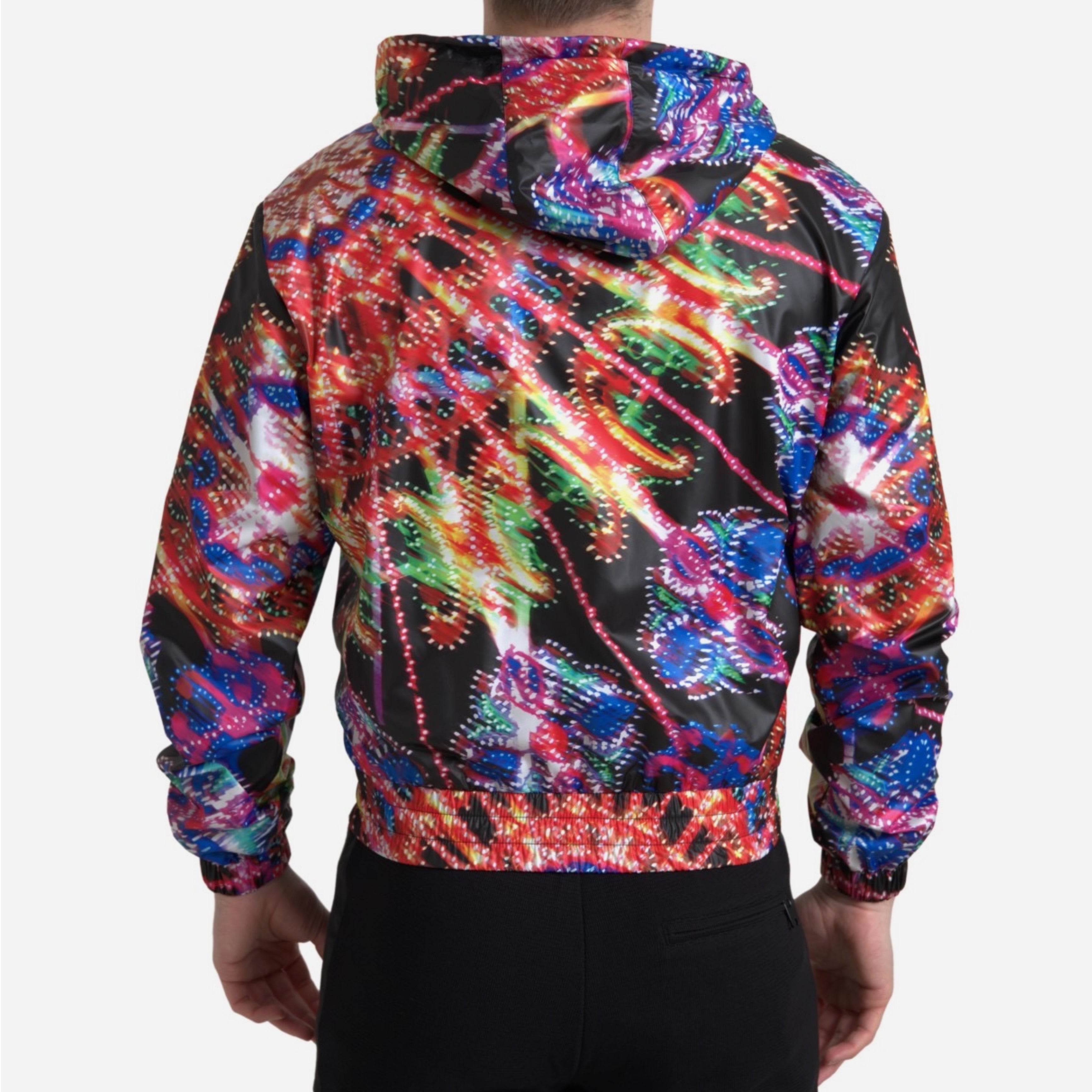 Мъжко многоцветно пролетно яке DOLCE & GABBANA Men’s Luxury Multicolor Windstopper