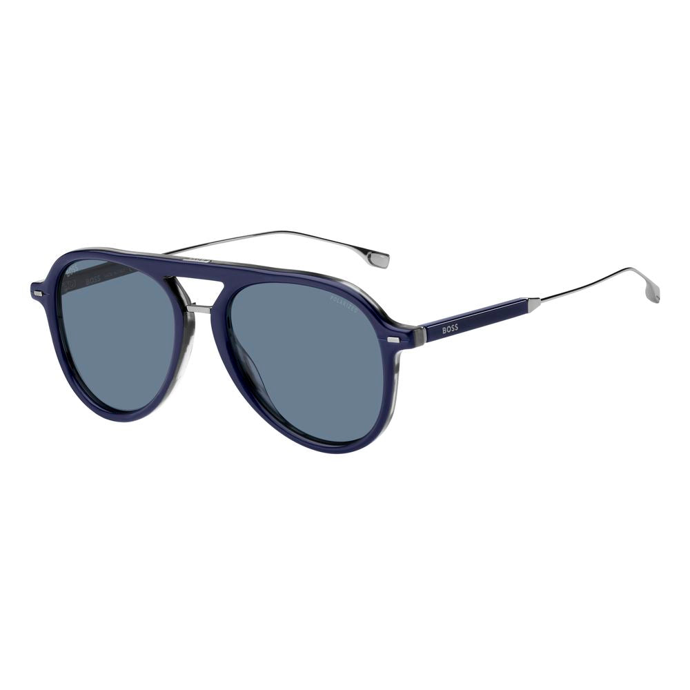 Hugo Boss Gray Acetate Sunglasses
