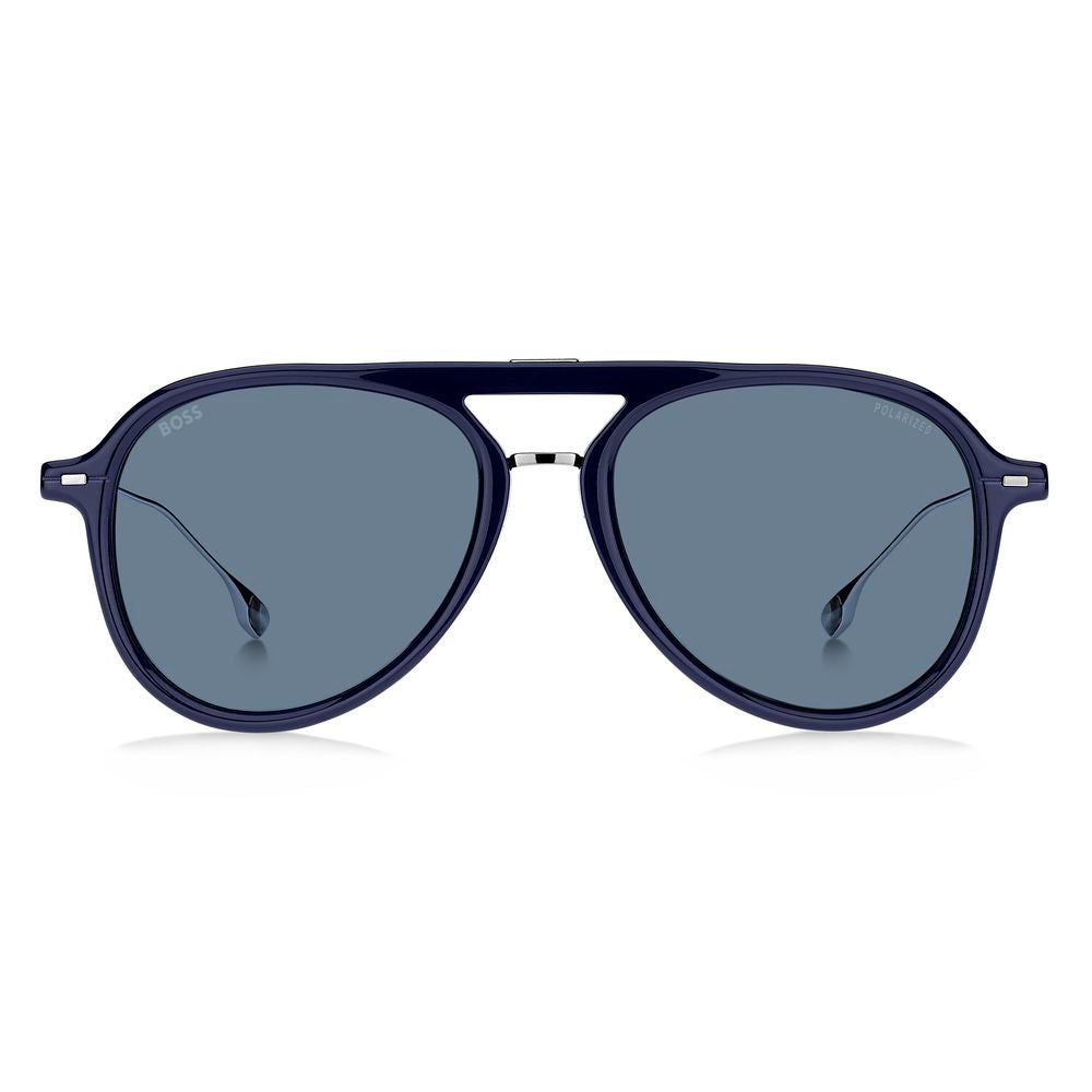 Hugo Boss Gray Acetate Sunglasses