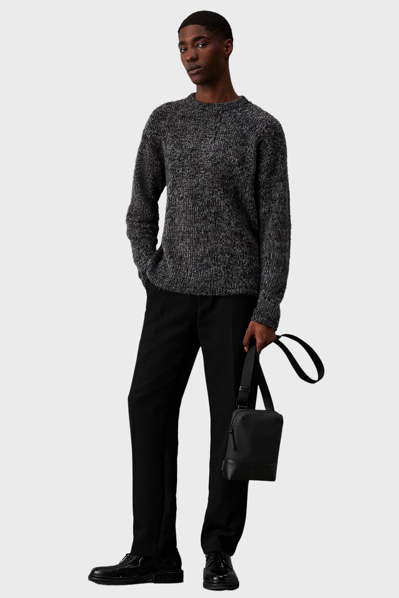 Мъжка чанта Men’s crossbody bag Calvin Klein K50K512516 Black lifestyle view