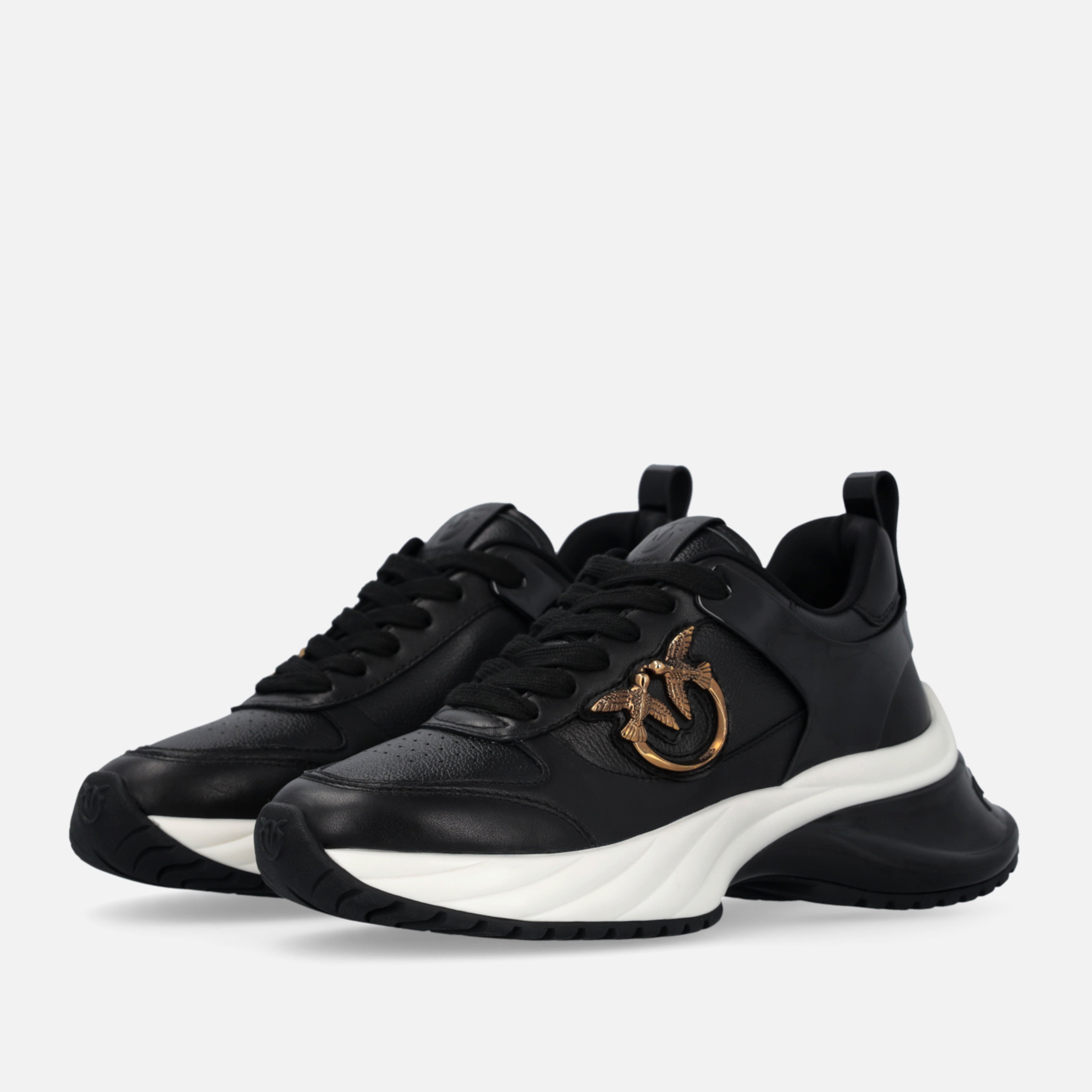 Мъжки маратонки Women’s sneakers PINKO Ariel SS0027P025 Z99 Black angled view