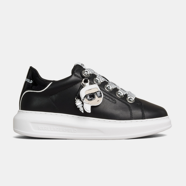 Дамски кецове Karl Lagerfeld Kapri KL62576T 000 (черно Lthr) Изглед от вътрешната страна