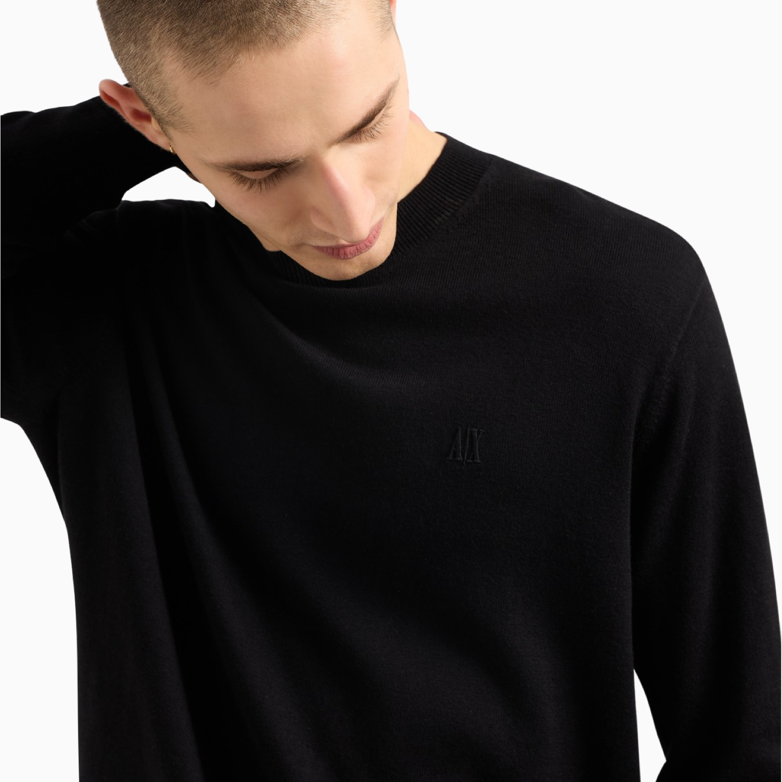 Мъжки пуловер Armani Exchange Men Sweater XM000338 AF12291 Close-Up