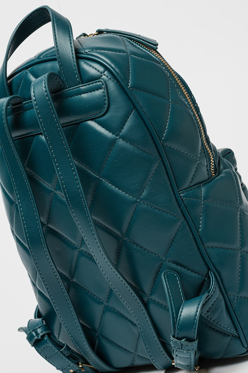 Дамска раница в синьозелено Women’s rucksack / backpack Valentino Ada VBS51O07 Ottanio (Blue-Green)