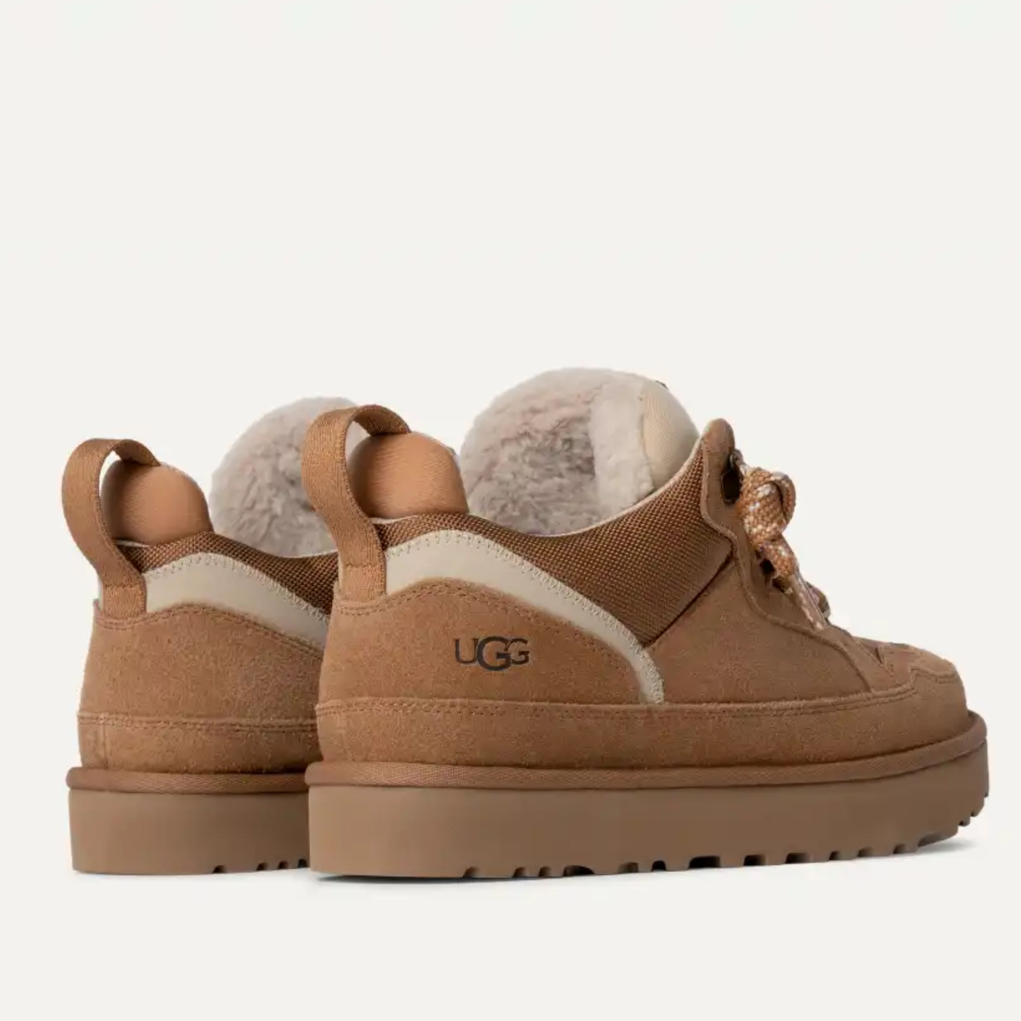 Дамски кецове Women’s sneakers UGG Lowmel 1144032CHE Brown heel view