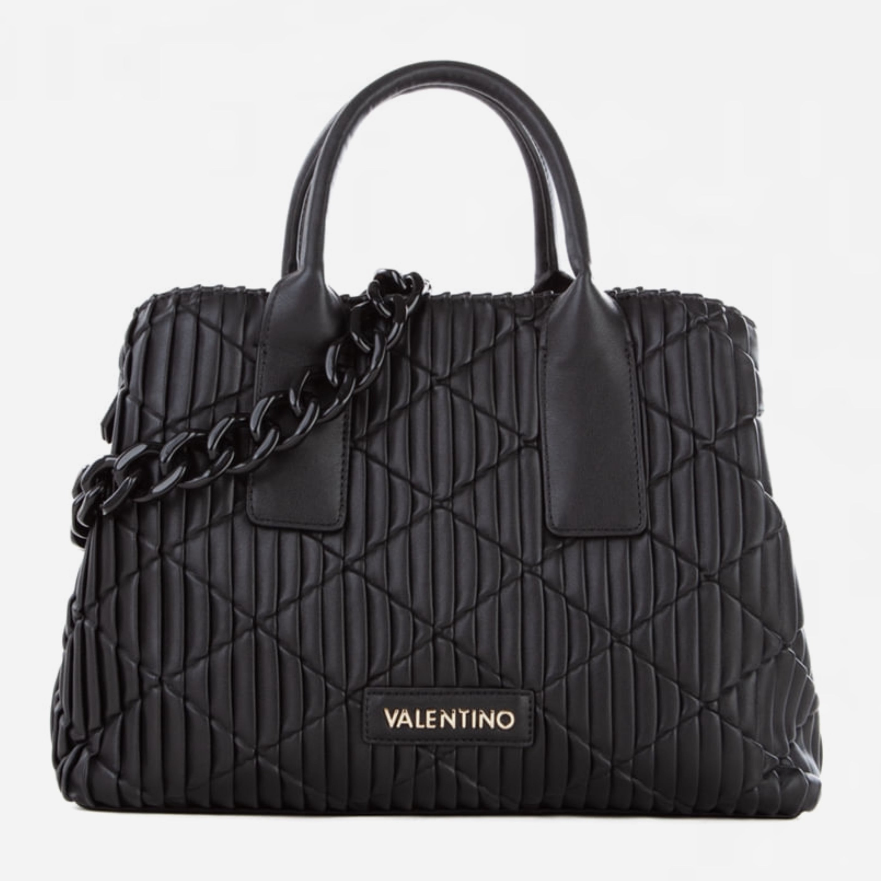 Дамска градска чанта Valentino Clapham Re в черно