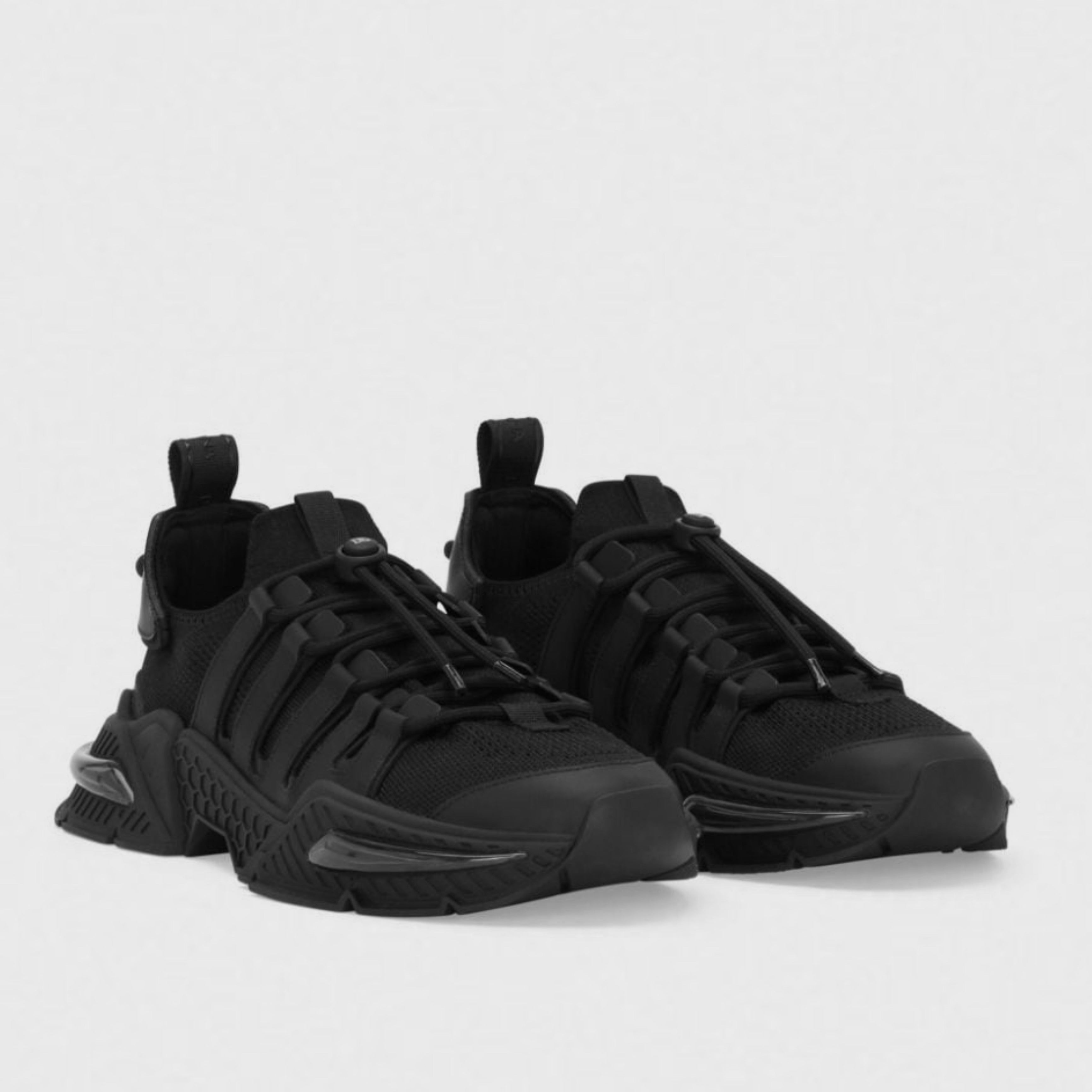 Мъжки маратонки Men’s sneakers DOLCE & GABBANA Airmaster CS2253 AV061 8B956 Black angled view