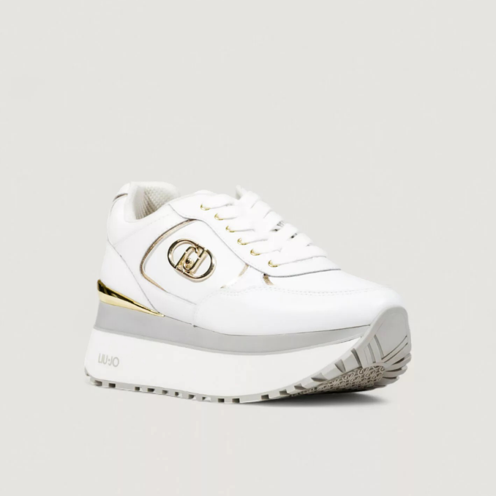 Дамски бели маратонки Liu Jo Women Sneakers BF5011P0102 Medial View
