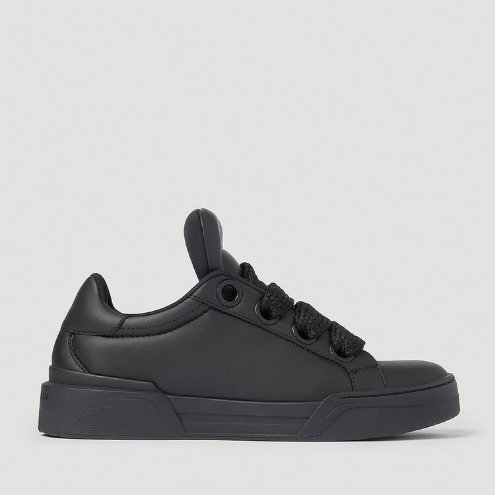 Dolce & Gabbana Nappa Leather Mega Skate Men Sneakers Lateral View