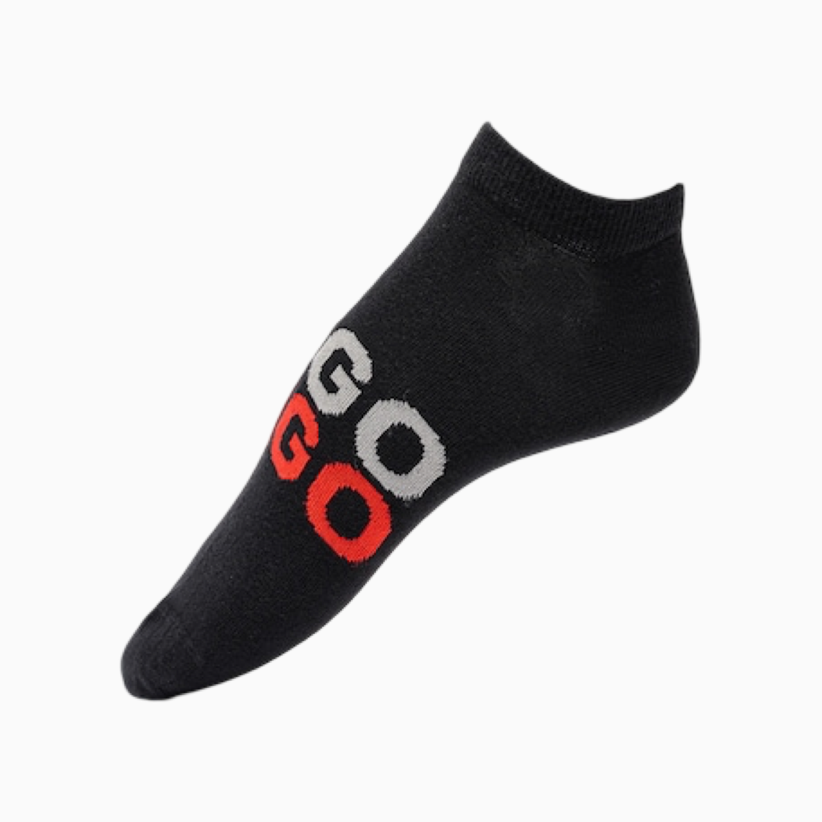 Мъжки черни чорапи Hugo Men 3-pack Socks 50557070 001 Side View