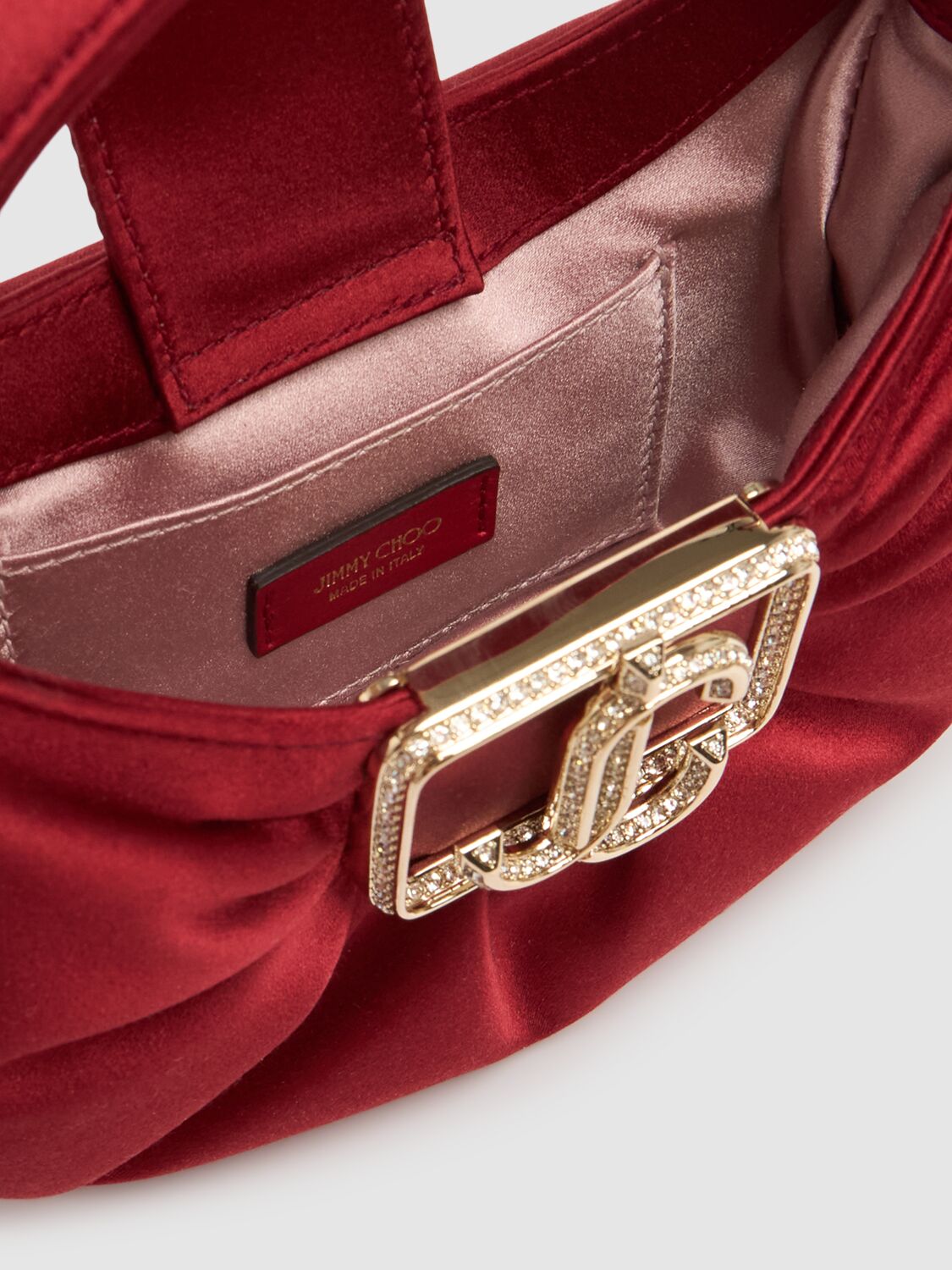 Jimmy Choo дамска сатенена чанта