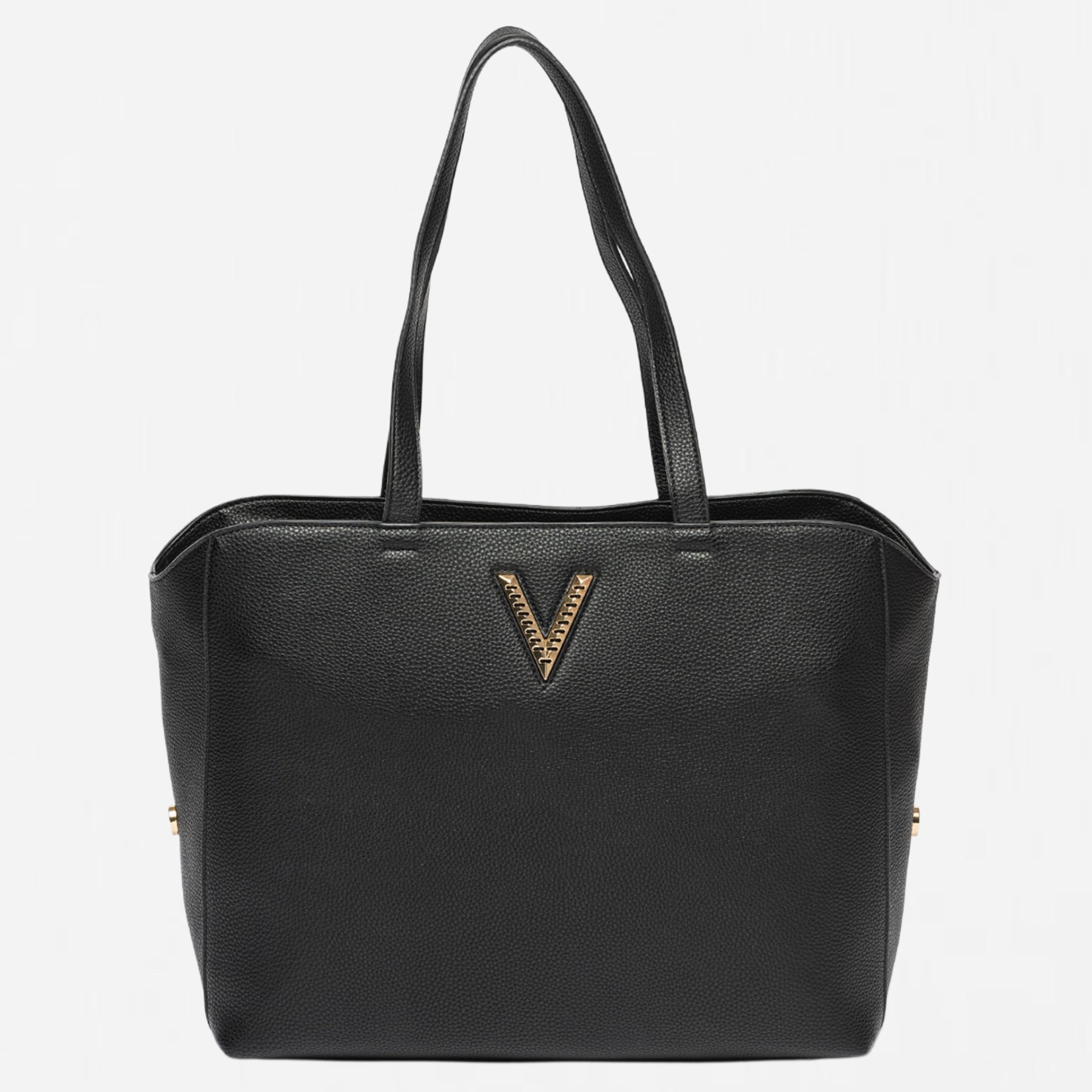 Дамска шопер чанта в черно Women’s handbag Valentino Oregon Re VBS7GA01 Black