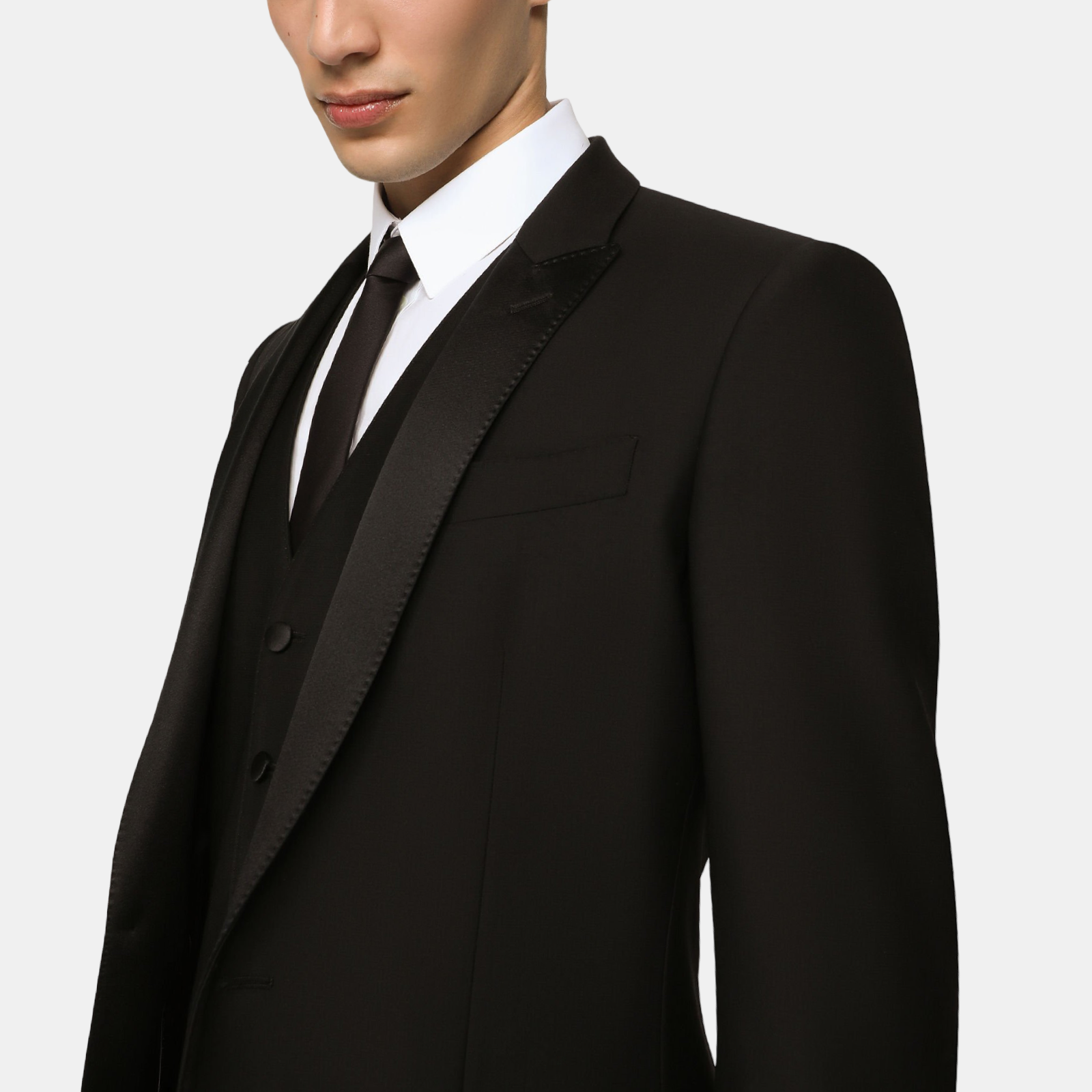 Dolce & Gabbana MARTINI 3 Piece Men Suit Close-Up