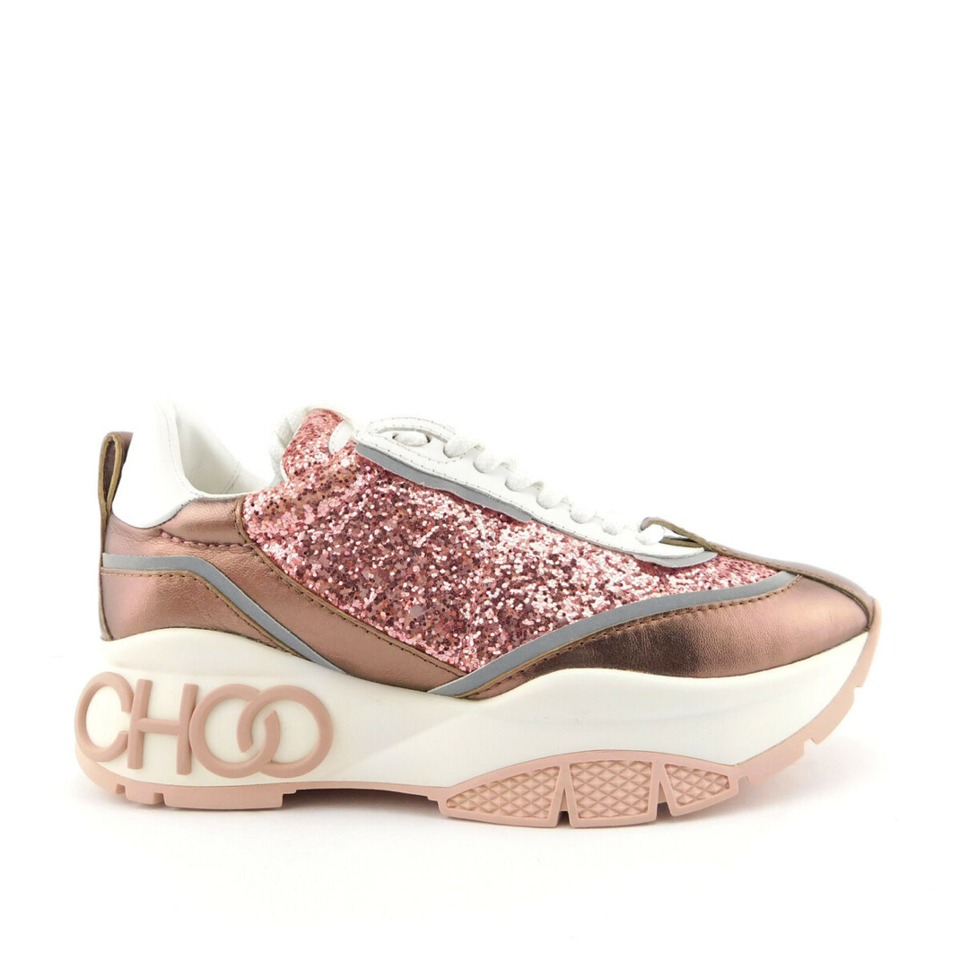 Дамски маратонки Jimmy Choo Raine Galactica Glitter Women Sneakers