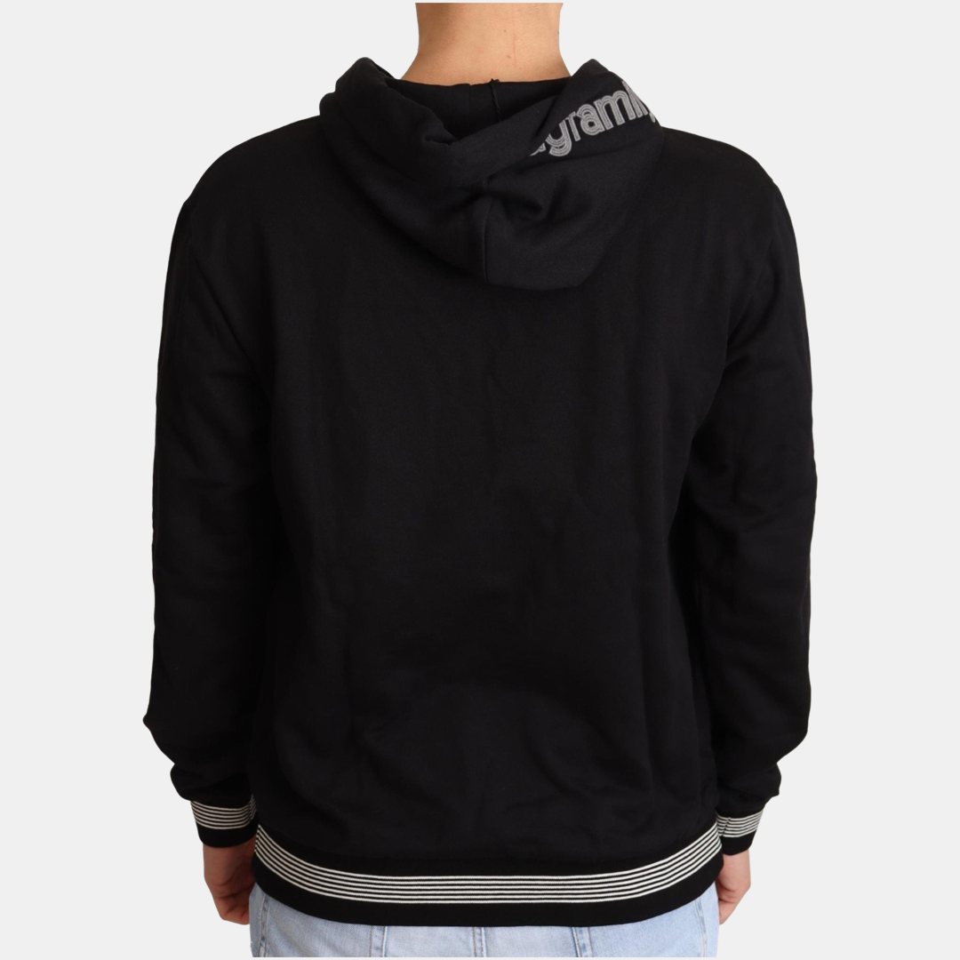 Мъжко черно худи Dolce & Gabbana #DGFamily Men Hoodie