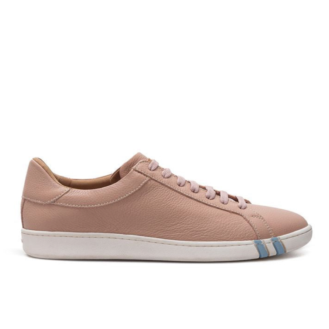 Дамски маратонки Bally Elegant Pink Leather Sneakers