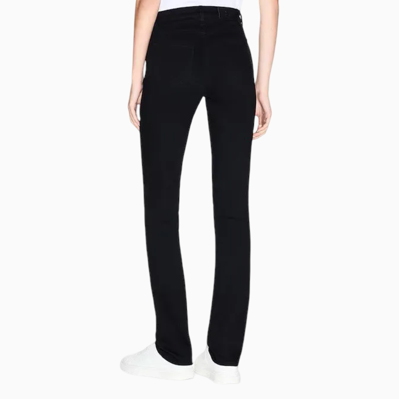 Дамски черни дънки Armani Exchange Women Jeans XW000127 AF10866 MC002 Back View