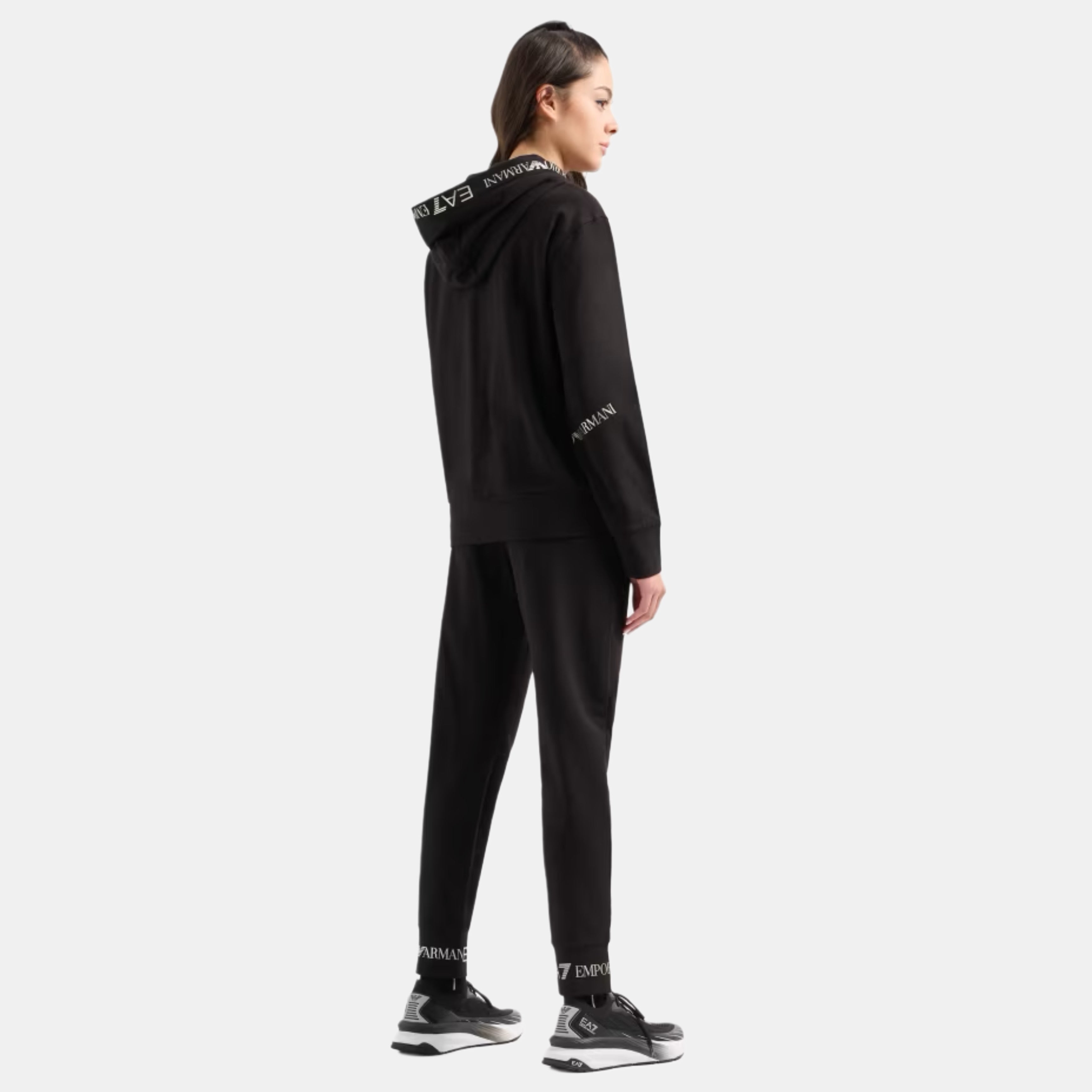 Дамски спортен екип EA7 Emporio Armani Women’s Tracksuit 8NTV52 TJTXZ 0200 Black