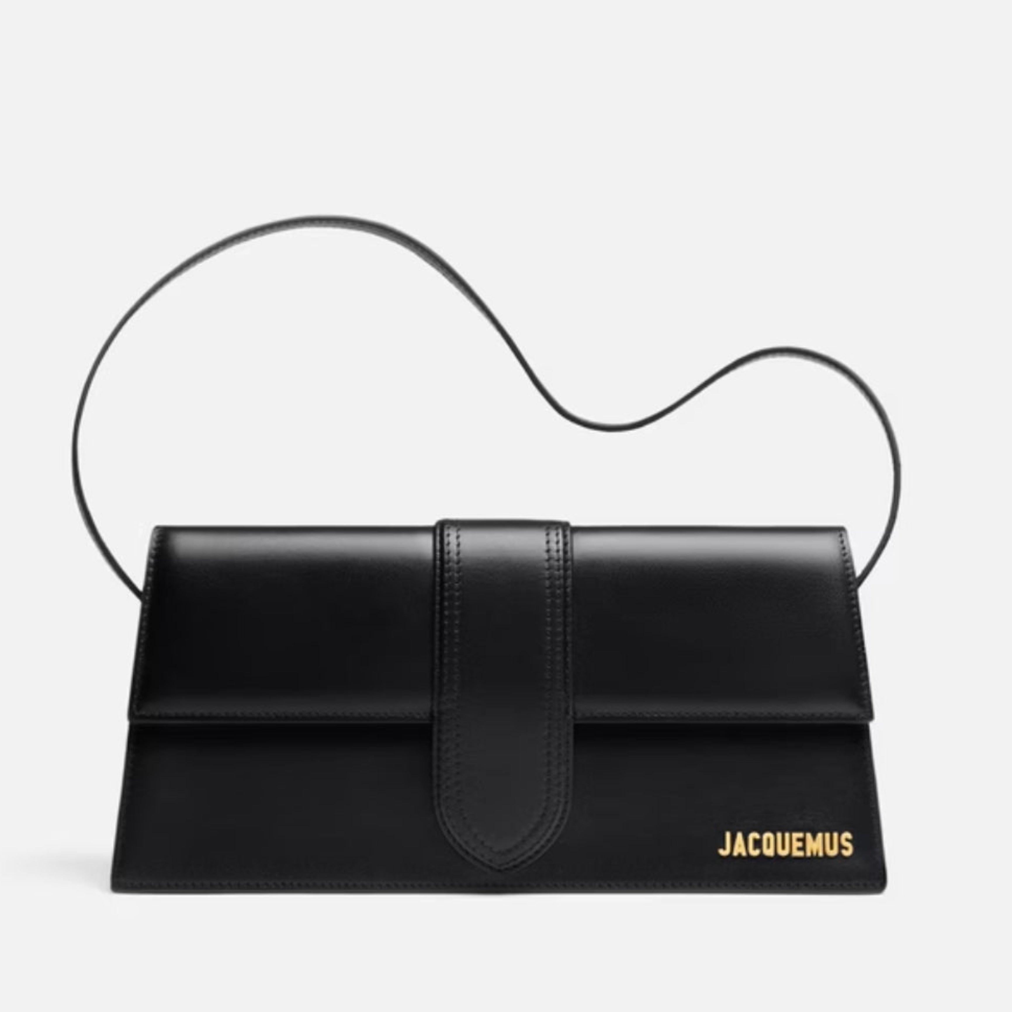 Дамска чанта JACQUEMUS Le Bambino Long Handbag 221BA0133060-990 Black front view