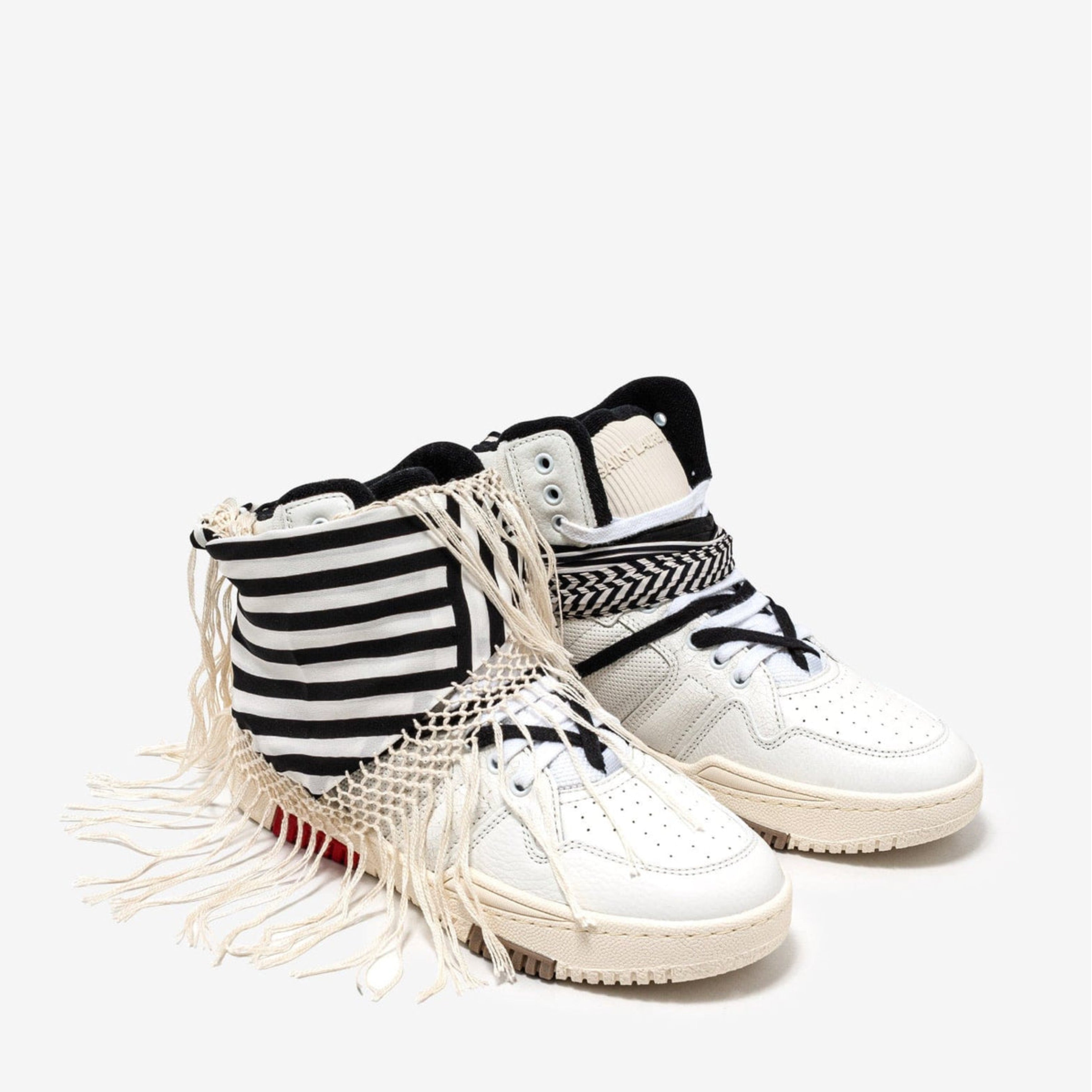Saint Laurent Smith Leather Sneakers