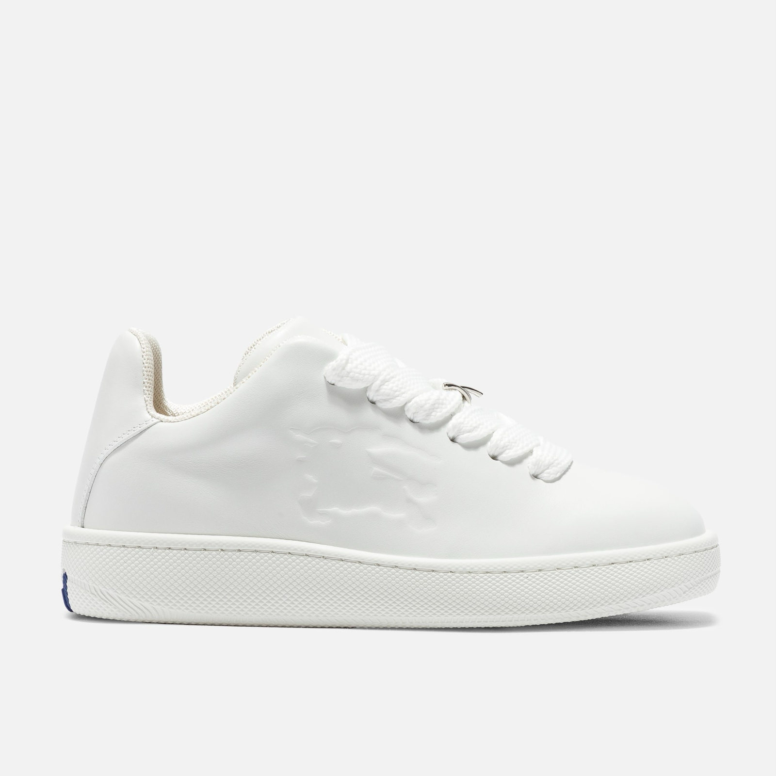 Burberry Box Leather Men Sneakers Lateral View