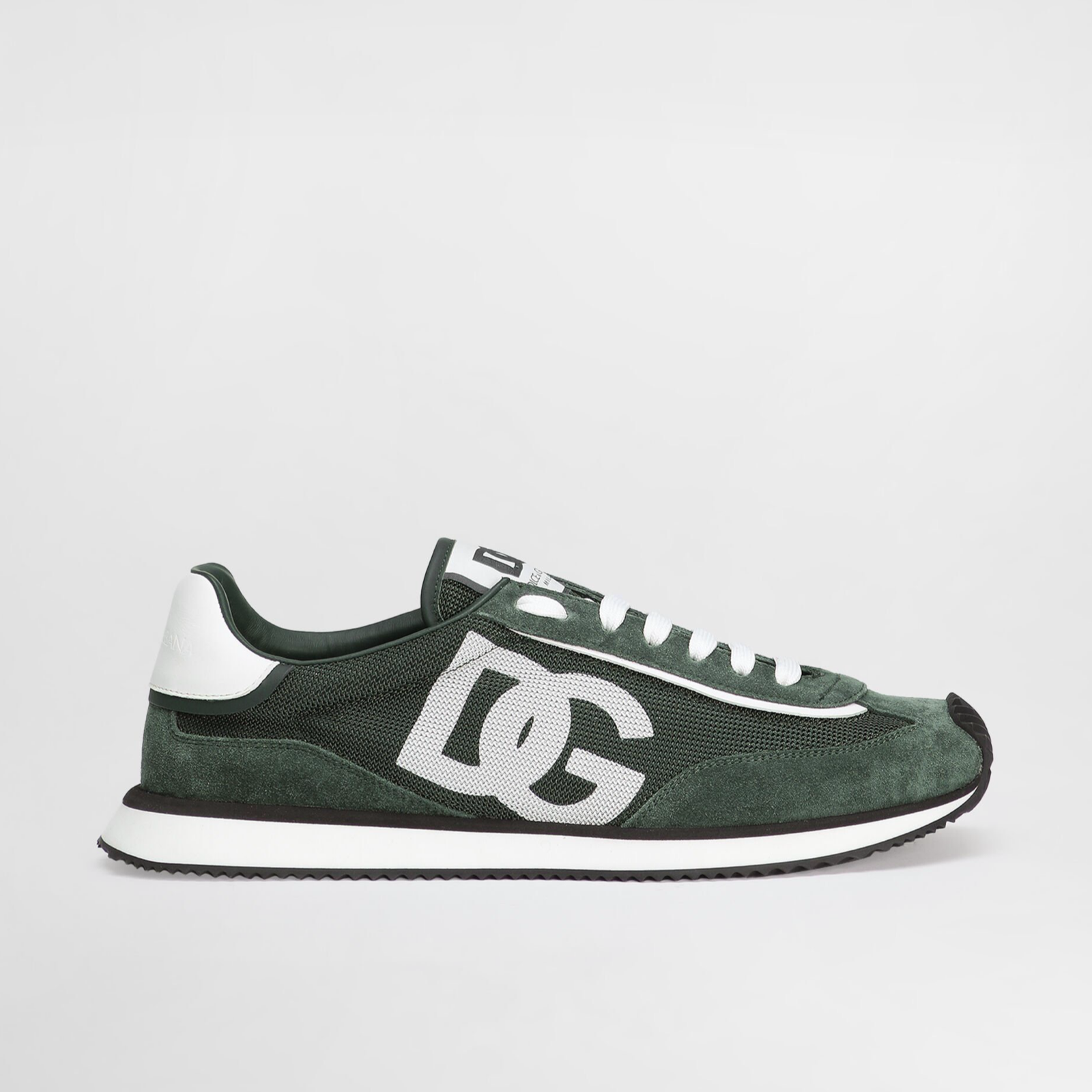 Мъжки зелени маратонки Dolce & Gabbana Cushion Men Sneakers Medial View