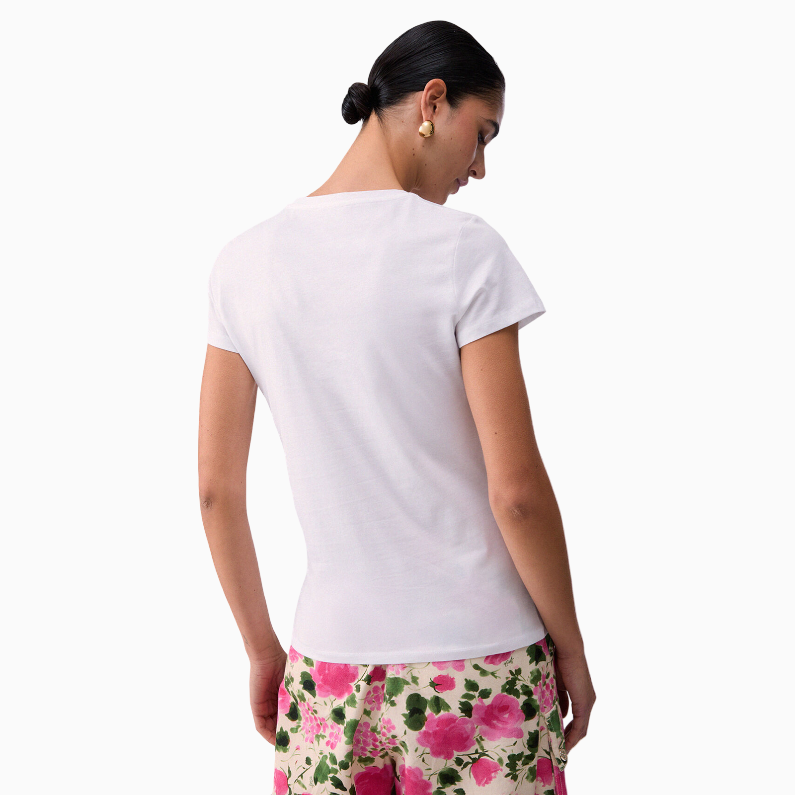 Дамска тениска Liu Jo Women T-shirt WA6493 JS923 P9603 Back View