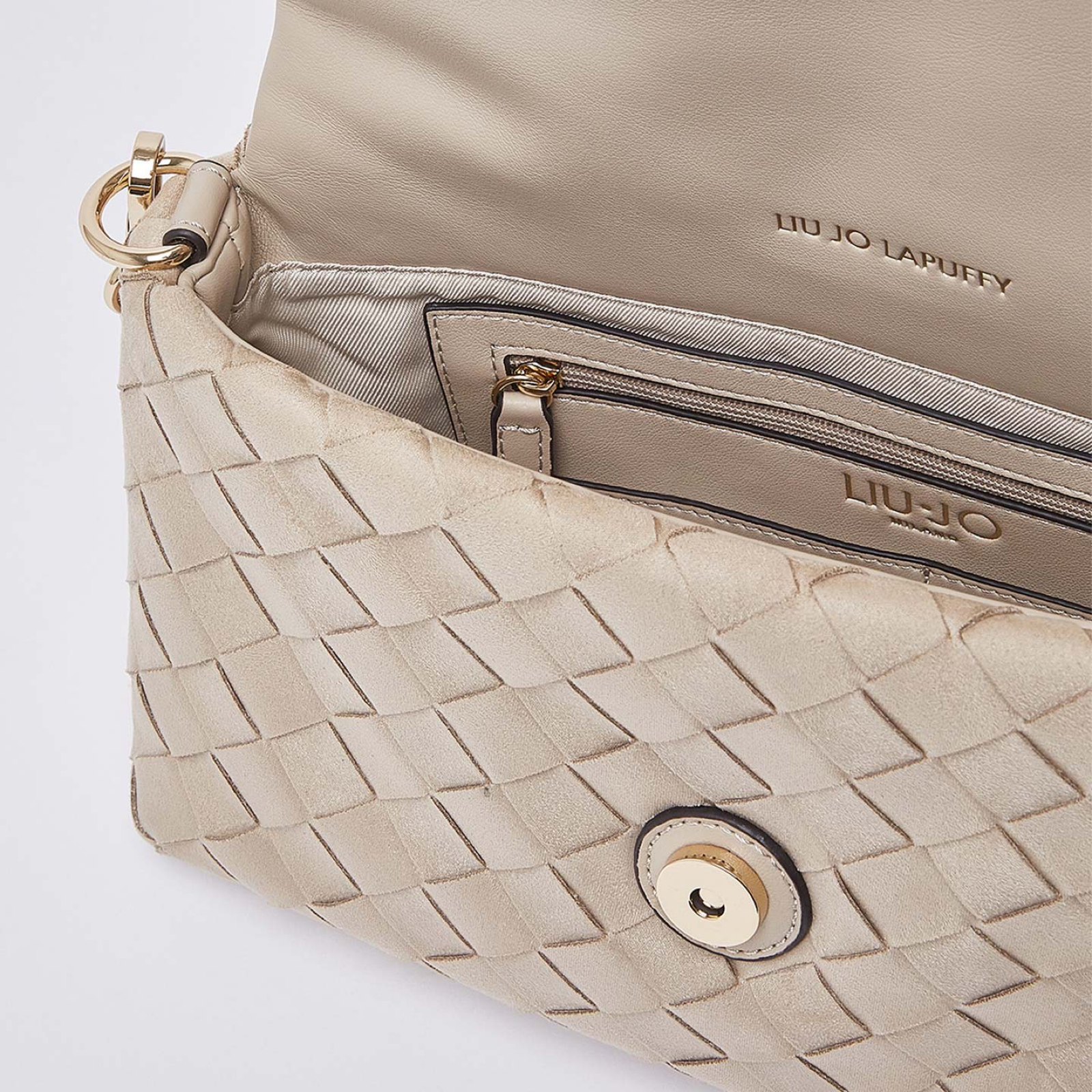 Дамска чанта Liu Jo Lapuffy Shoulder Bag AA6148 T385A Inside View