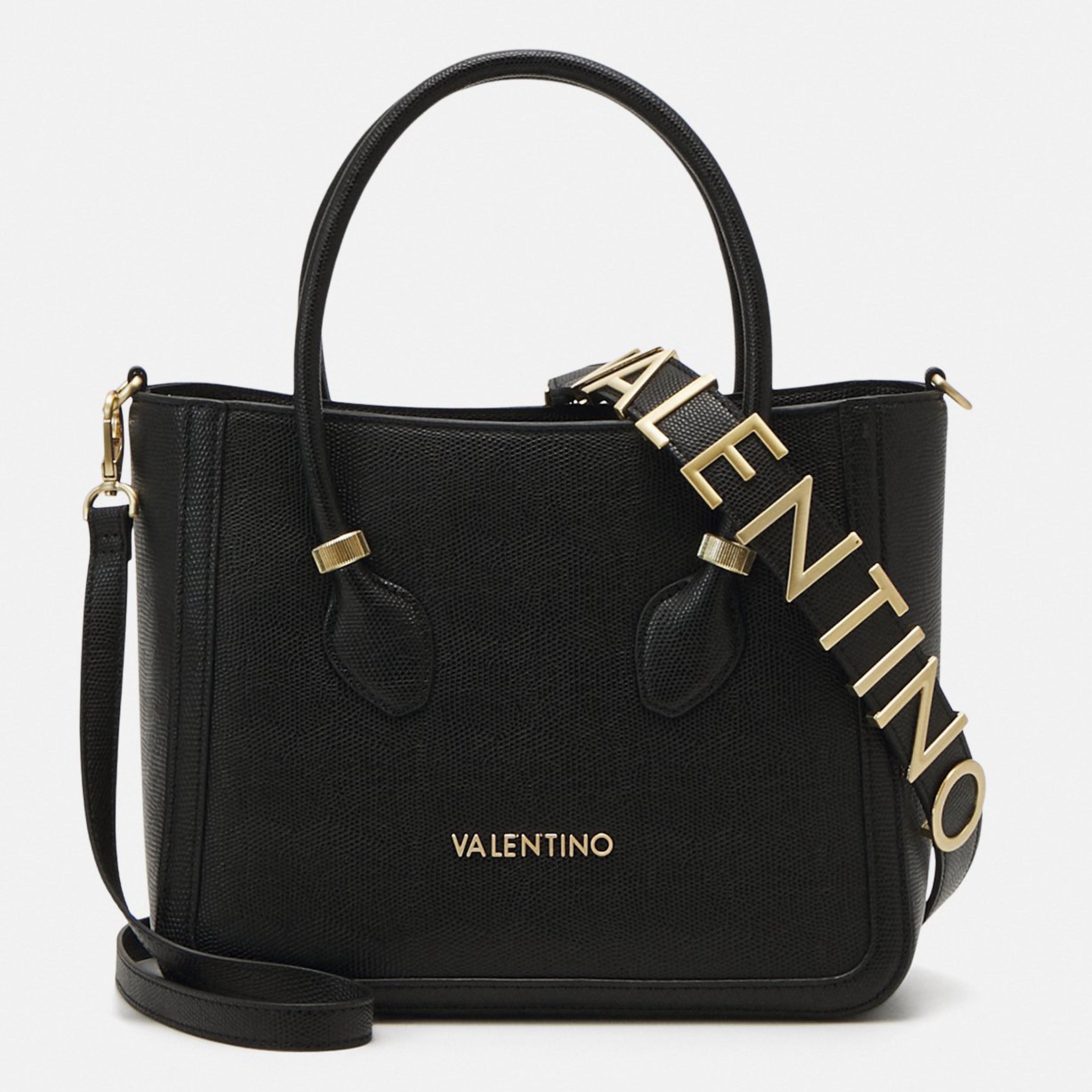 Дамска чанта Valentino Montmartre Re VBS7QG01 Black в черно