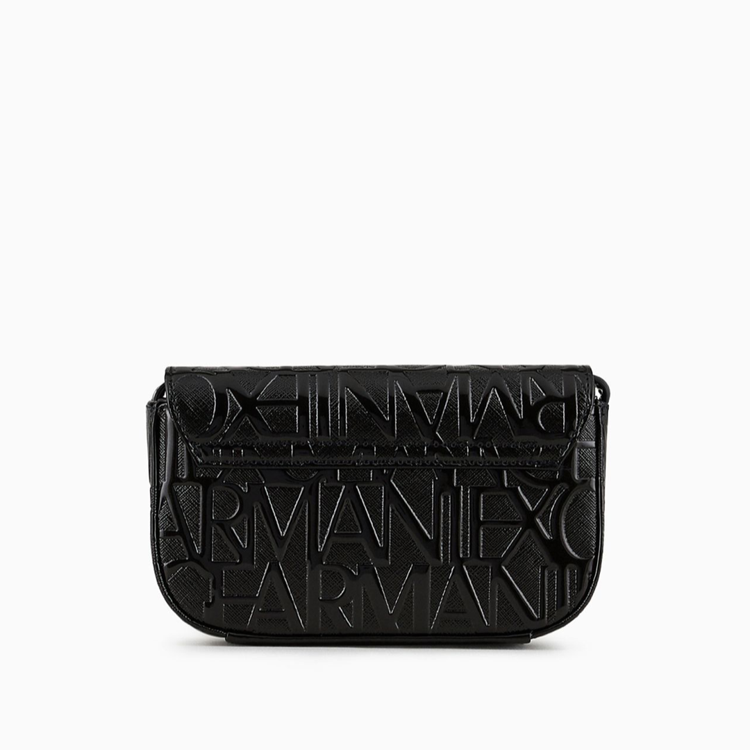 Малка черна дамска чанта Armani Exchange 942648 CC793 00020