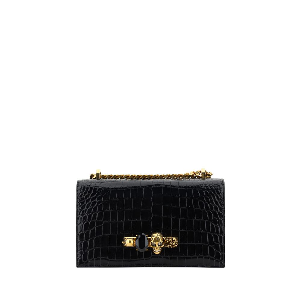 Дамска чанта Women’s shoulder bag Alexander Mcqueen
5541281HB0T1001 Black front view