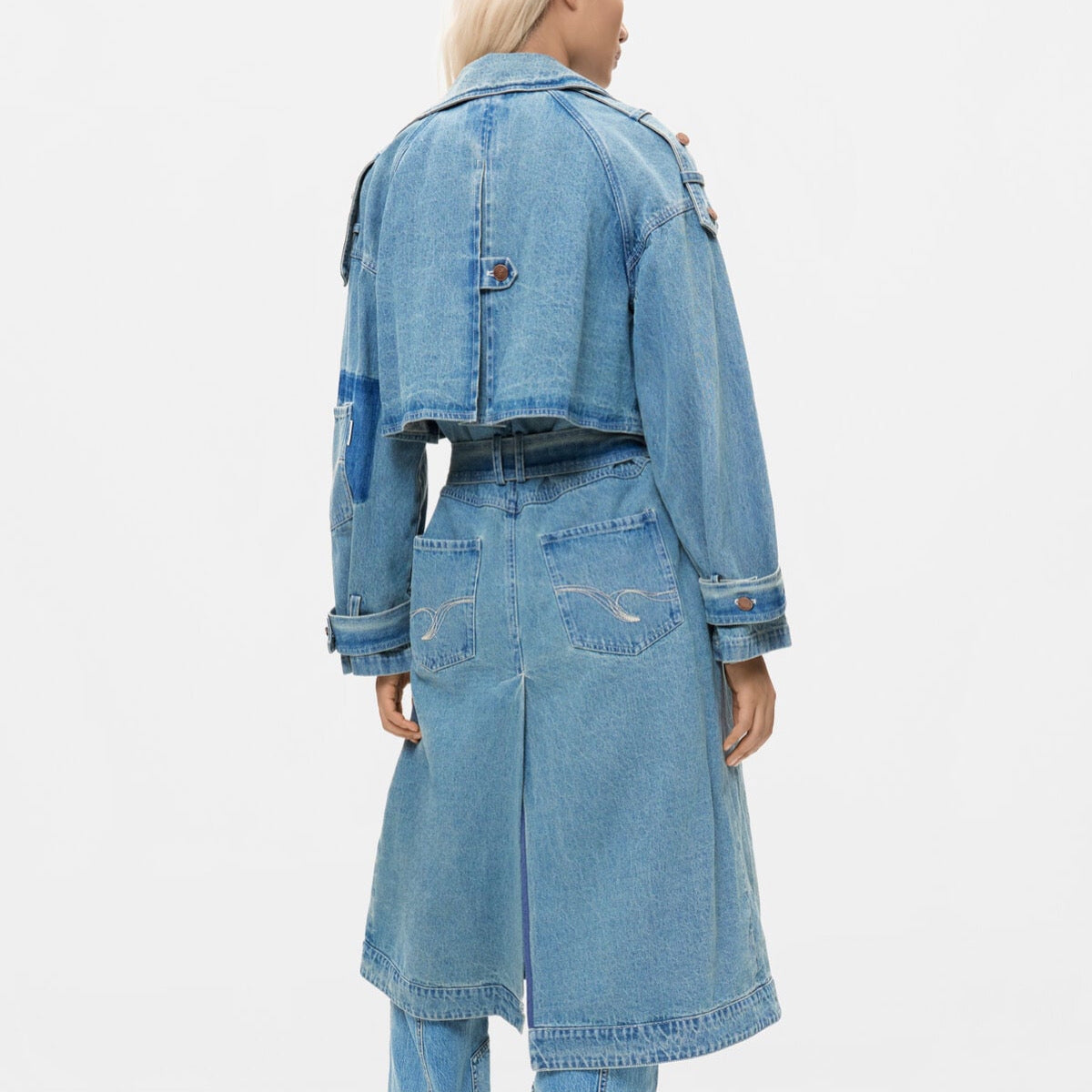Дамски блейзър Desigual women’s blazer 26WWED01 5053 Back view 
