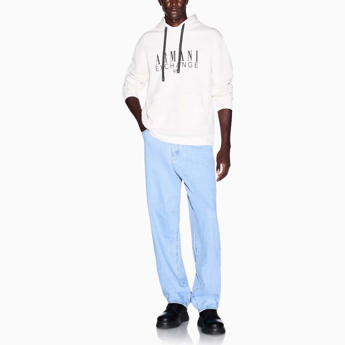 Мъжки суичър Armani Exchange Men Sweatshirt XM003429 AF10830 U0007 Front View