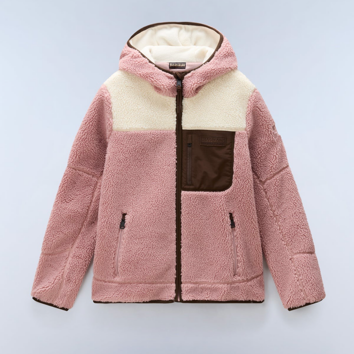 Дамско худи Napapijri Yupik Women Fleece Hoodie NP0A8APH PA4 Front View