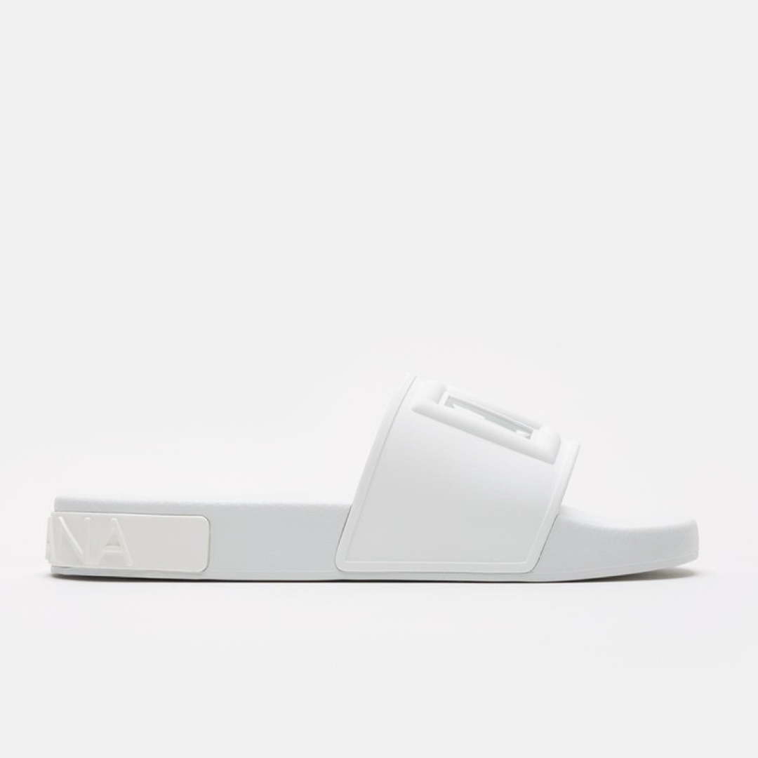 Дамски бели чехли Dolce & Gabbana Women Slippers