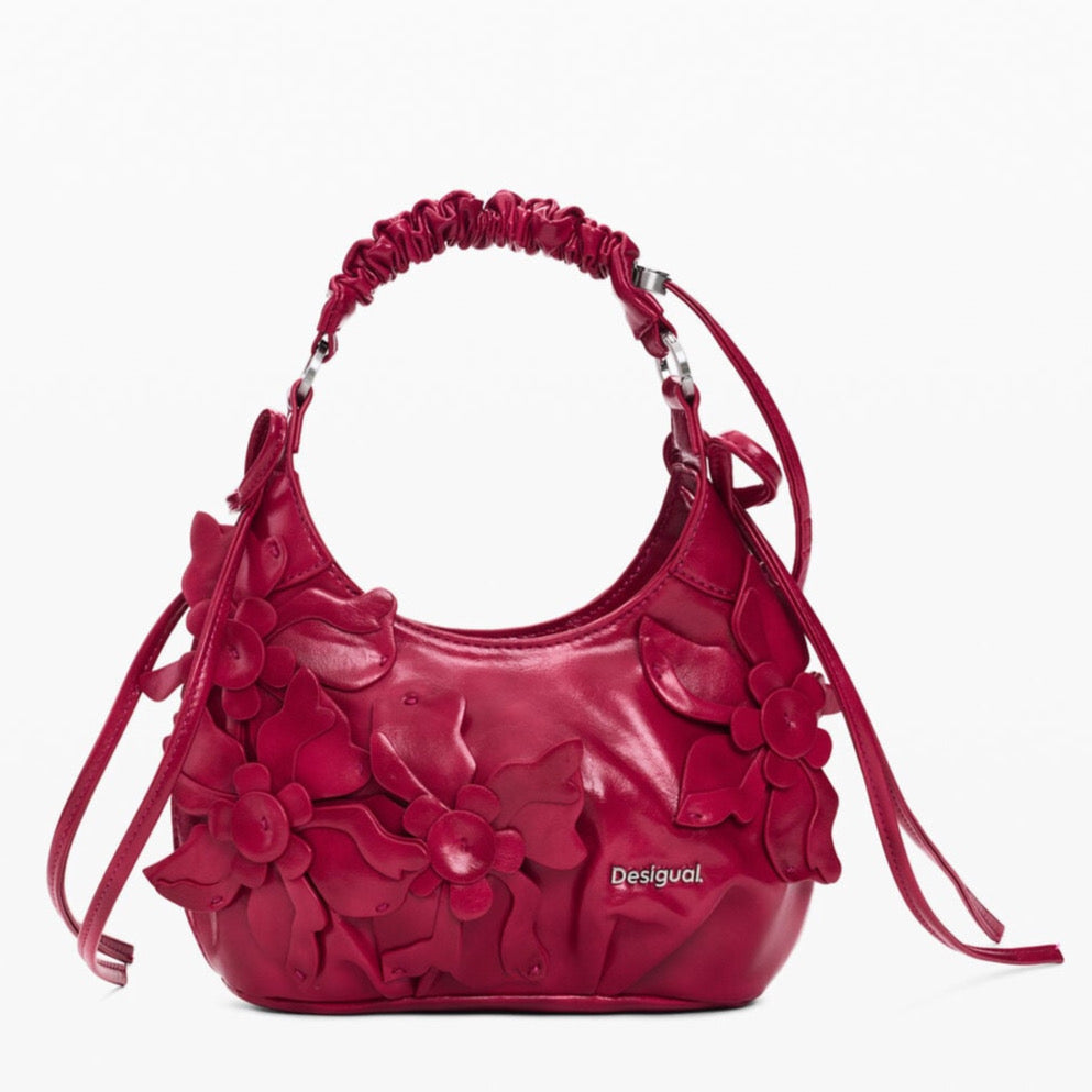 Дамска червена чанта Desigual Women Shoulder Bag 26WAXP63 3026 Front View