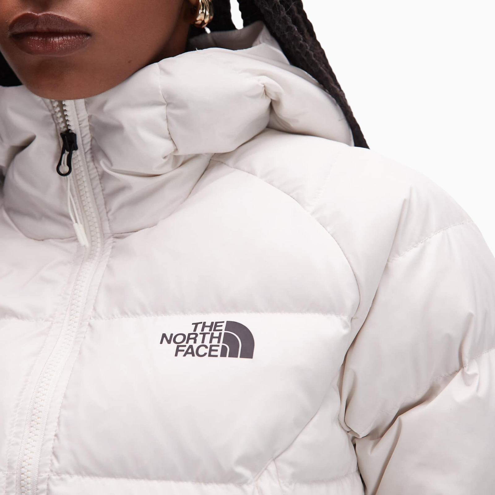 Дамски бяло яке The North Face Women Jacket NF0A8E75QLI Close-Up