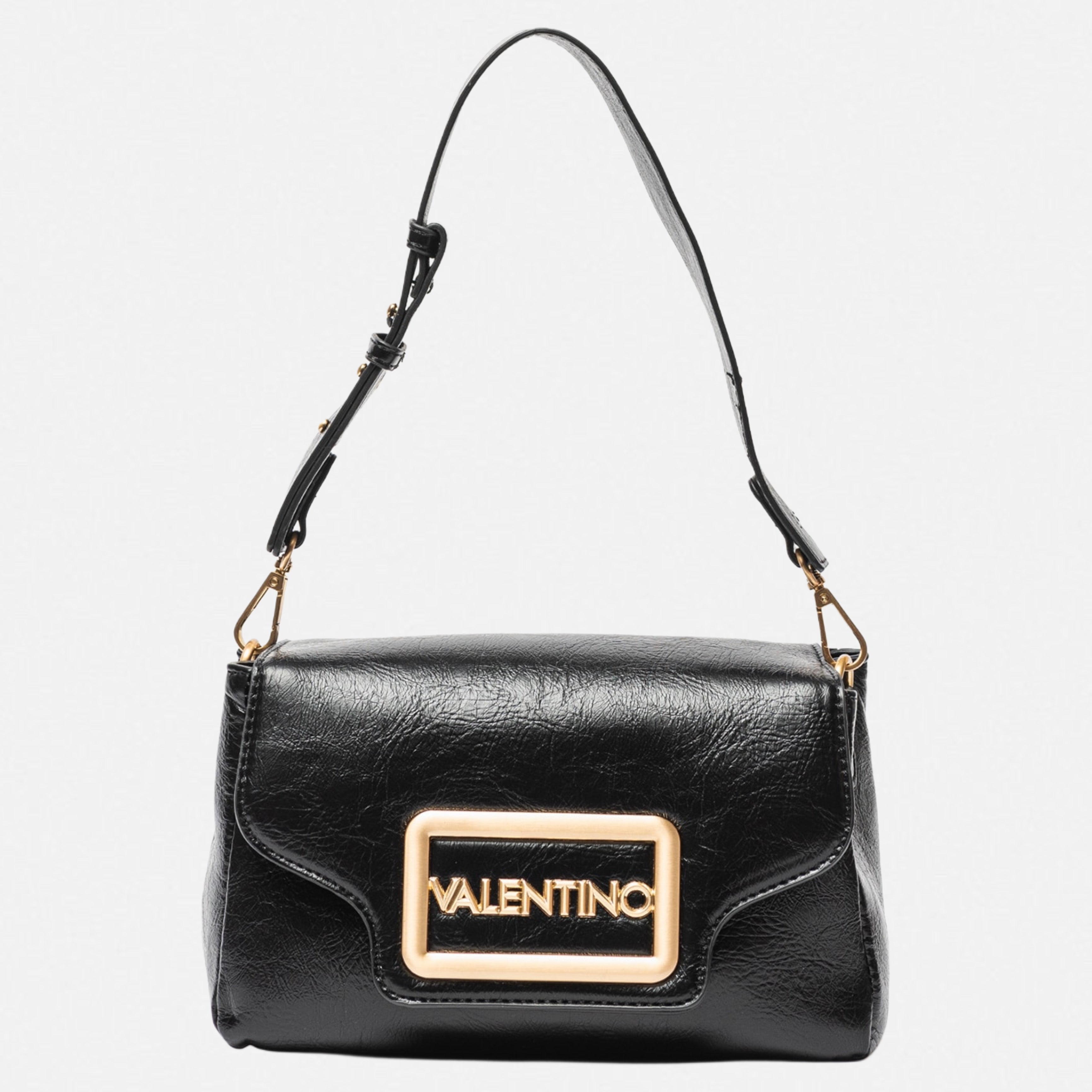 Дамска чанта за рамо в черно Women’s shoulder bag Valentino Moni VBS8FV10 Black