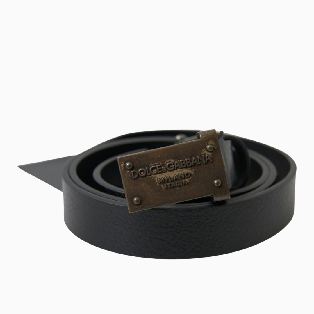 Мъжки колан DOLCE & GABBANA Belt With Metal Buckle Closure