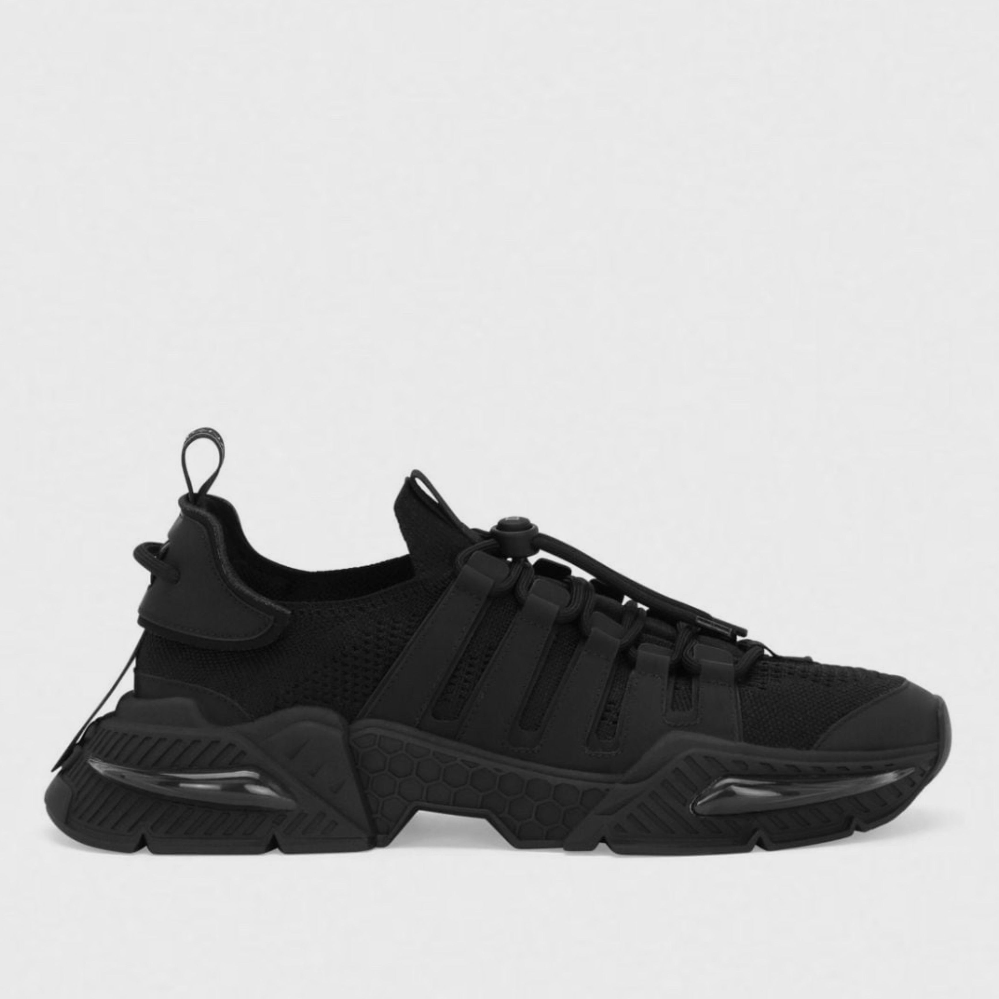 Мъжки маратонки Men’s sneakers DOLCE & GABBANA Airmaster CS2253 AV061 8B956 Black lateral view