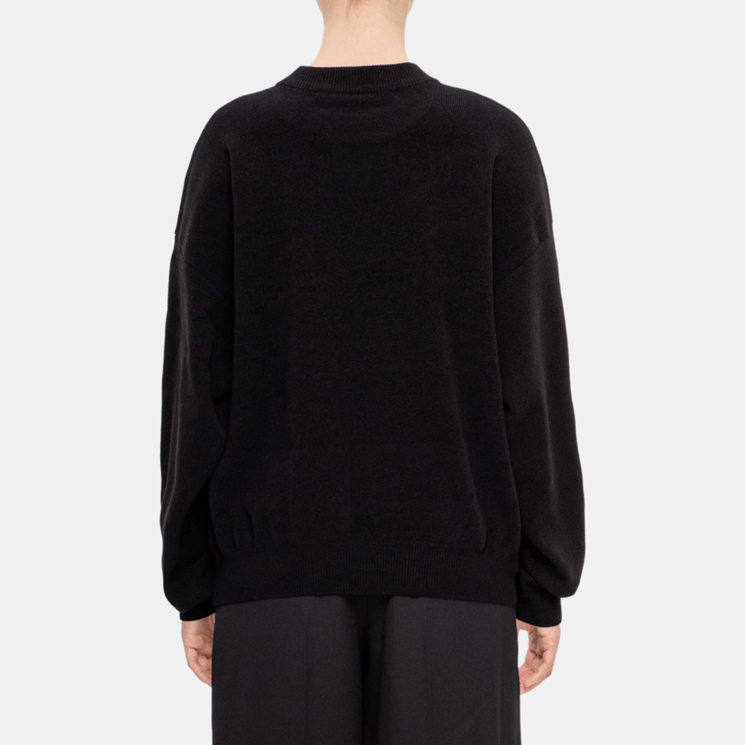 Дамски черен пуловер Alexander Wang Women Sweater