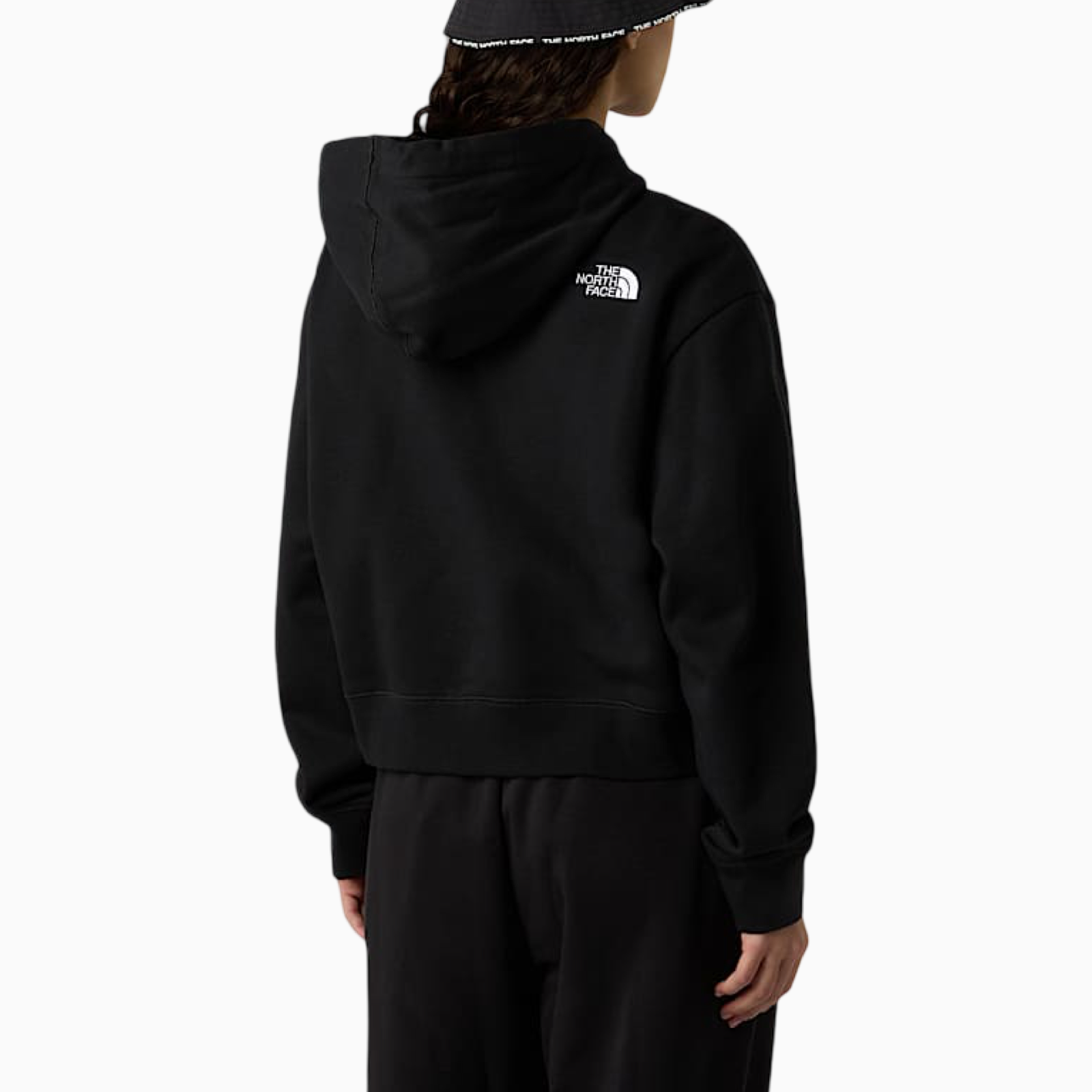Дамско черно худи The North Face Women Hoodie NF0A89EXJK3 Back View