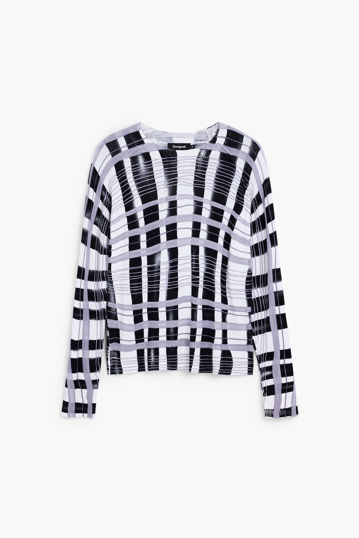Дамски пуловер Women’s mikado striped sweater Desigual 25WWJF412000 standart view