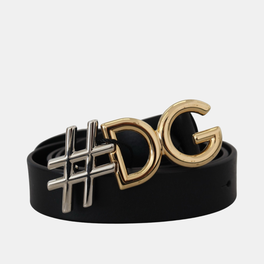 Колан Dolce & Gabbana #DG Logo Buckle Belt